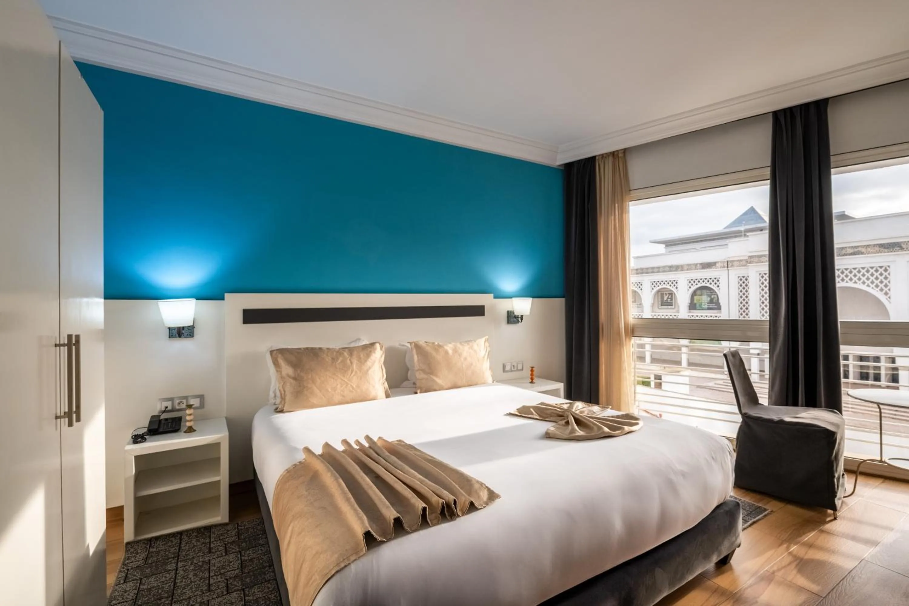 Bed in Hotel Le Musée