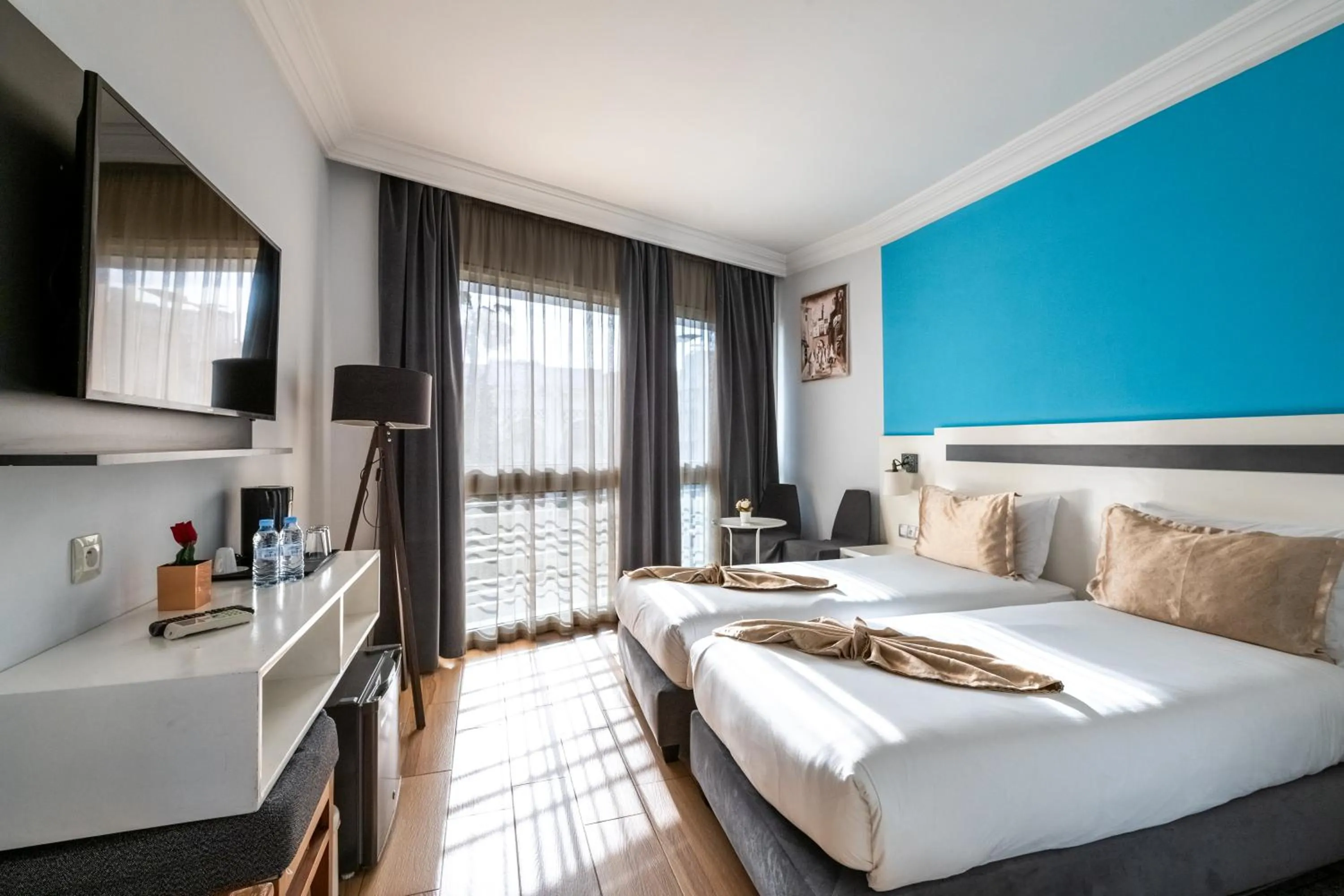 Bed in Hotel Le Musée