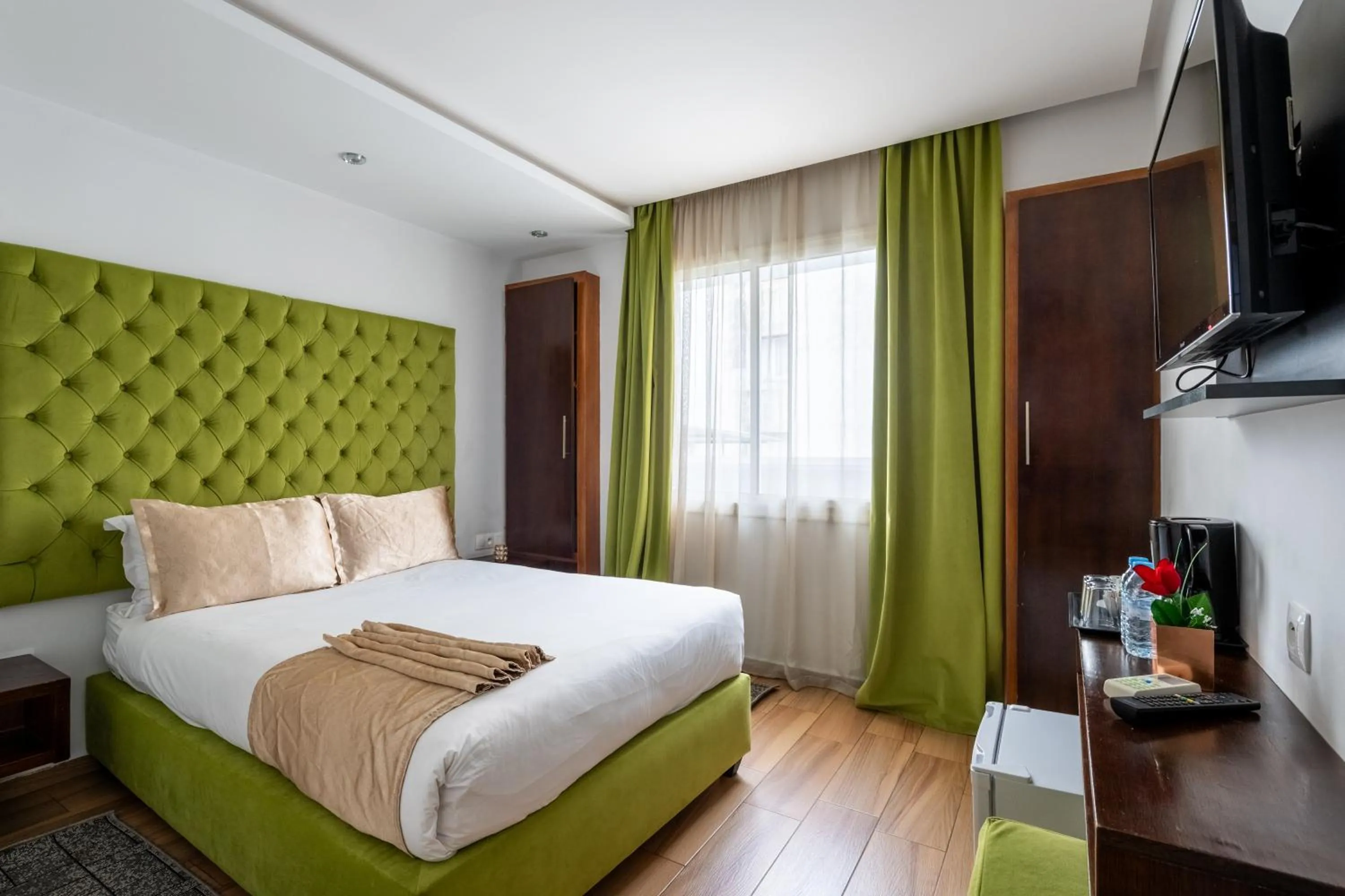 Bed in Hotel Le Musée