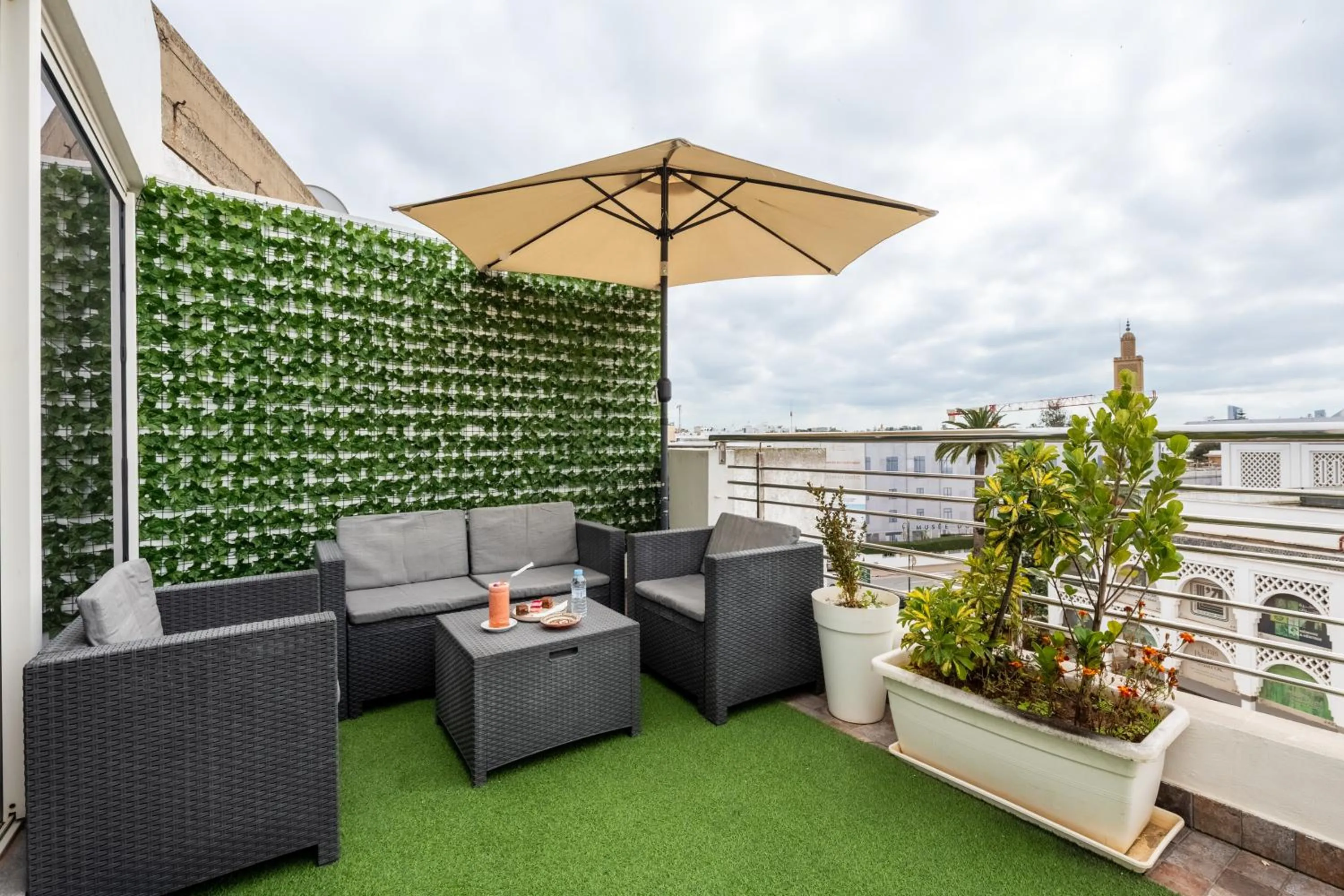 Patio in Hotel Le Musée