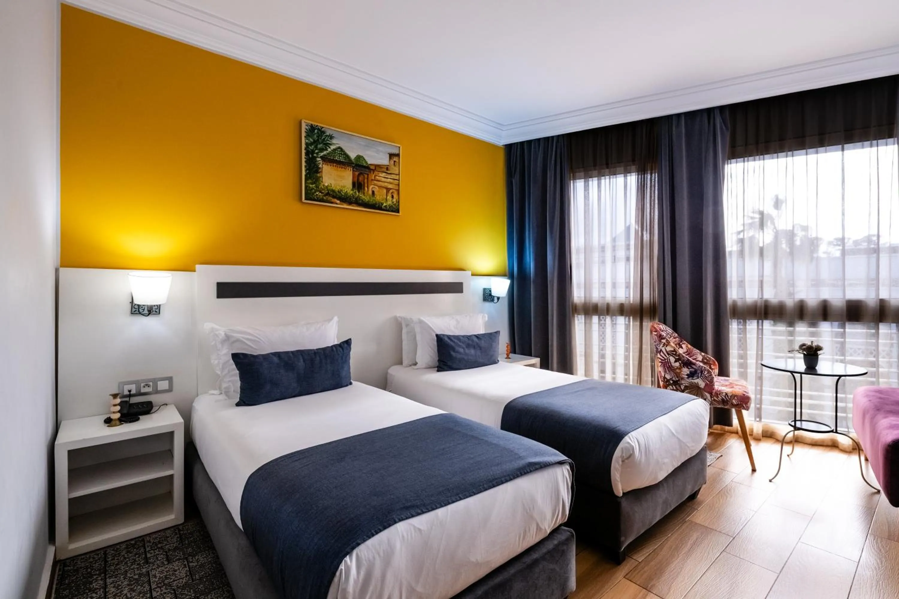 Bed in Hotel Le Musée