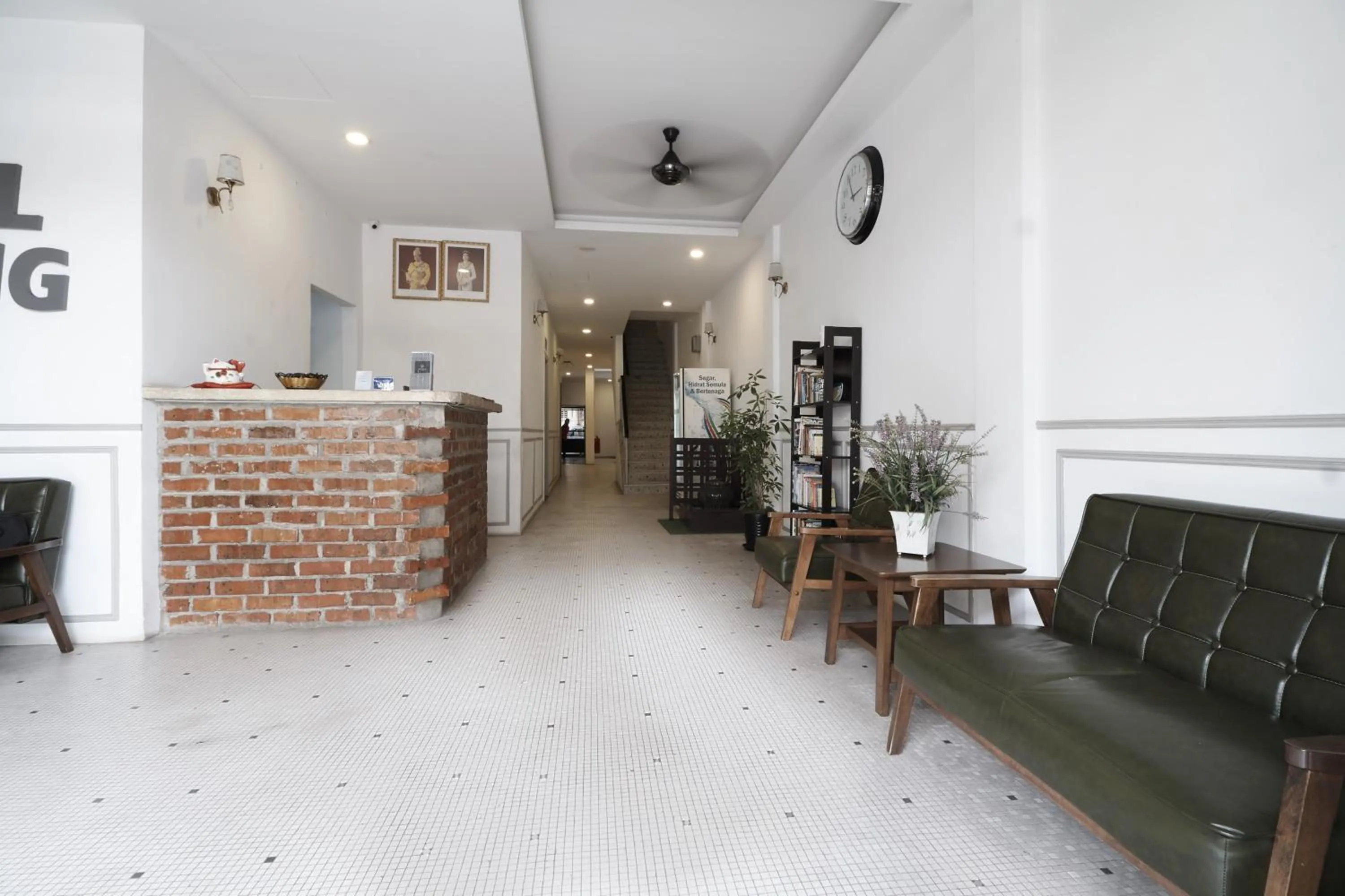 Lobby or reception in M S Hotel, Tengku Kelana KTM Klang