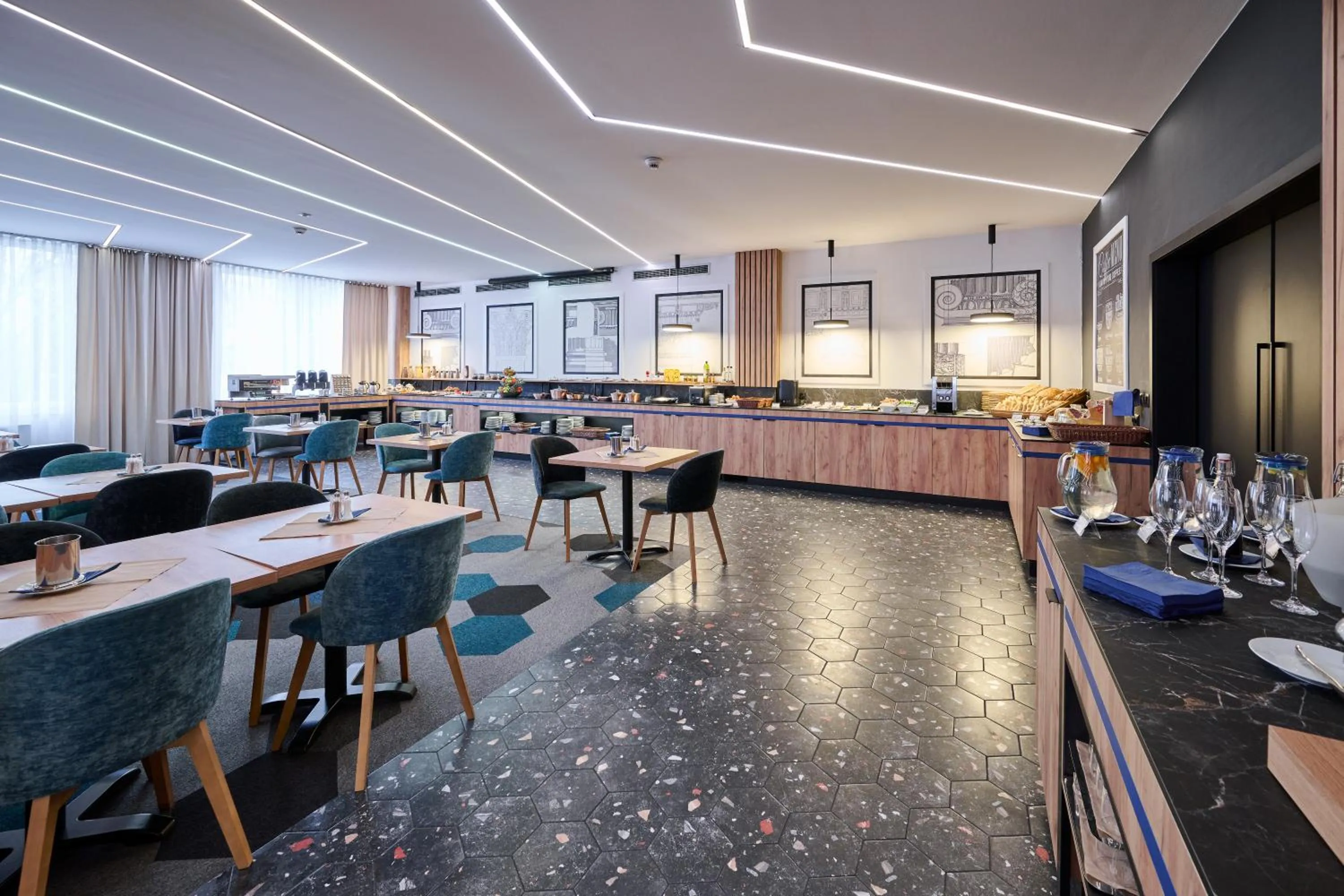 Breakfast in Best Western Hotel Vista