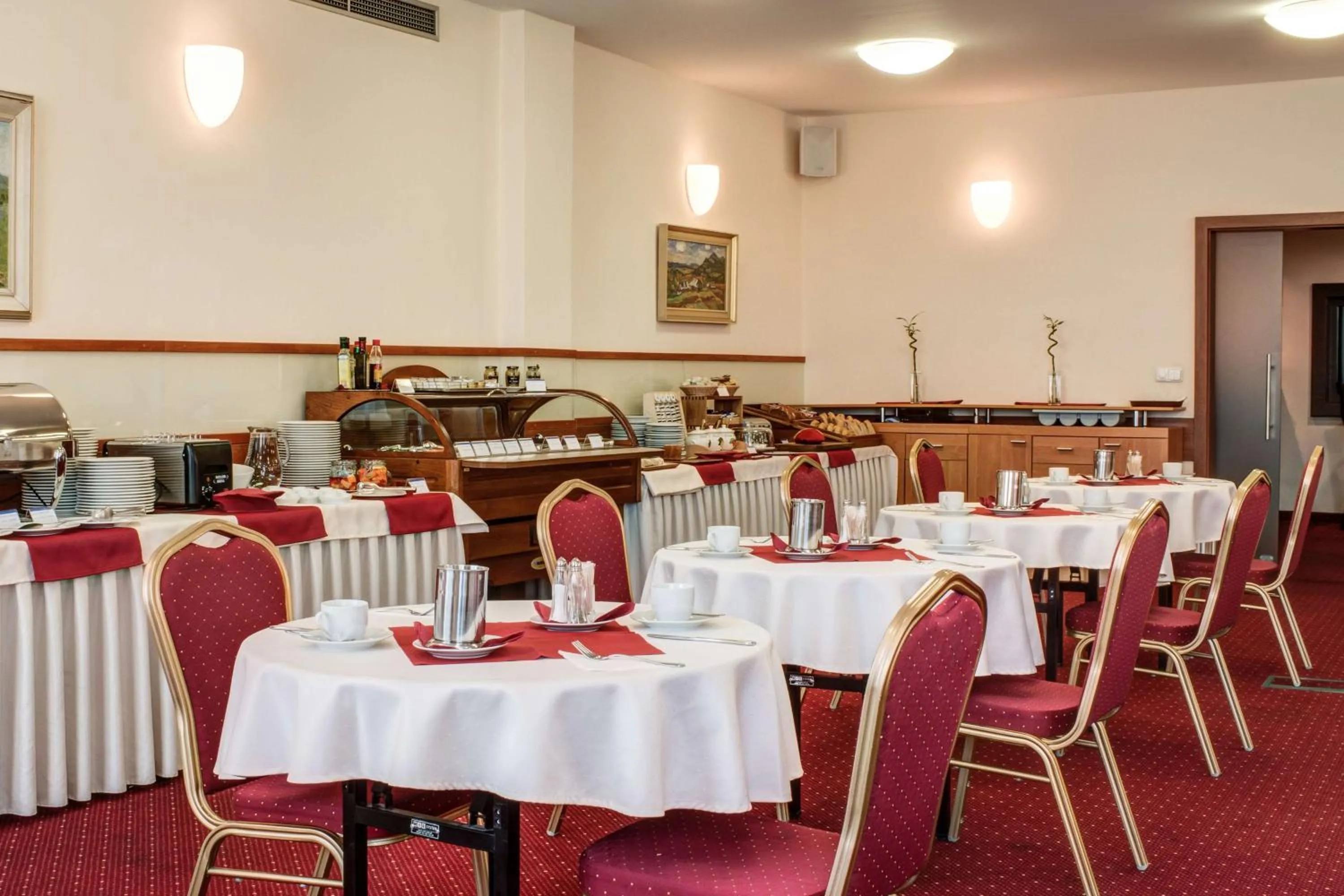 Breakfast in Best Western Hotel Vista