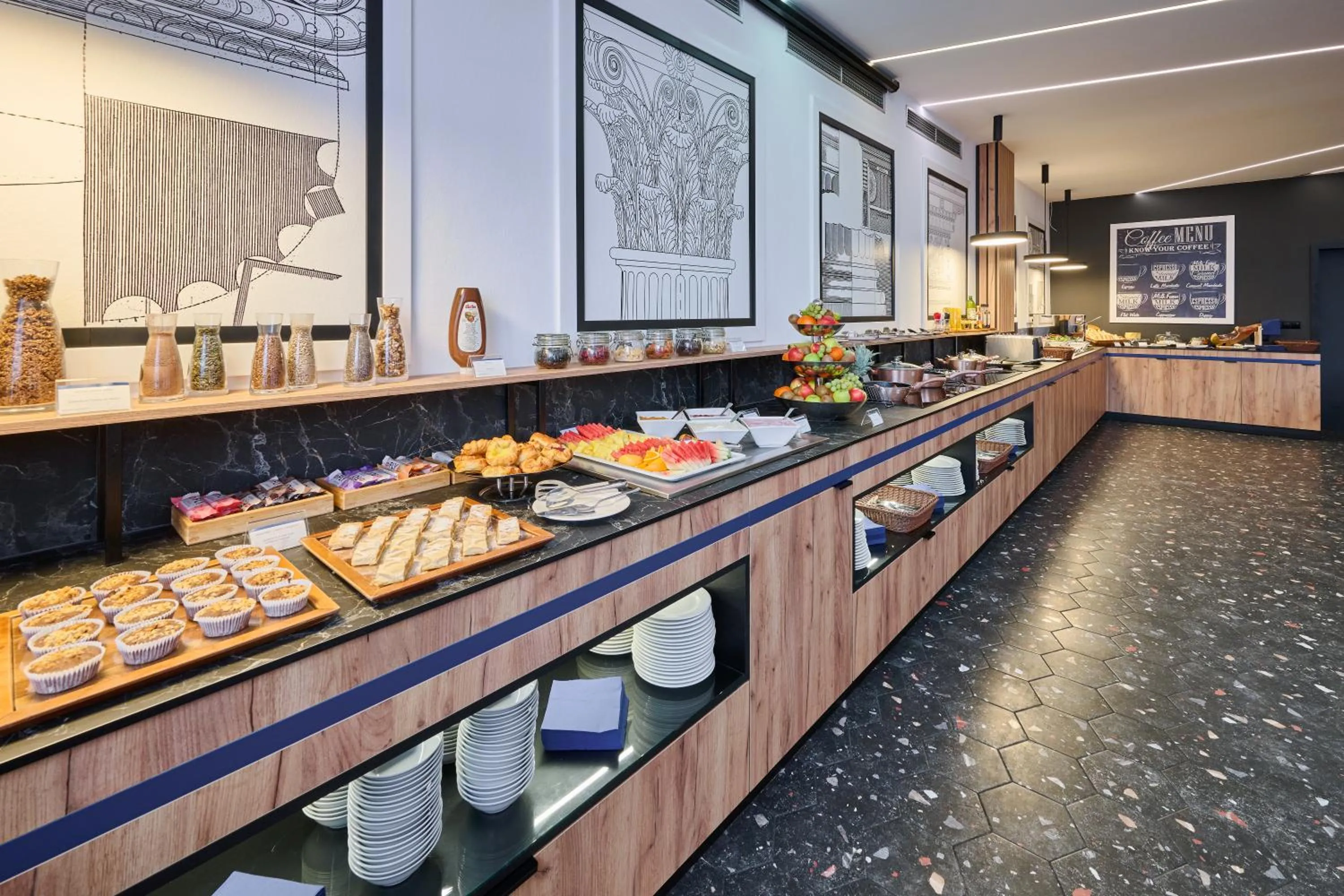 Breakfast in Best Western Hotel Vista