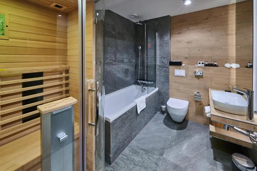 Sauna in Best Western Hotel Vista