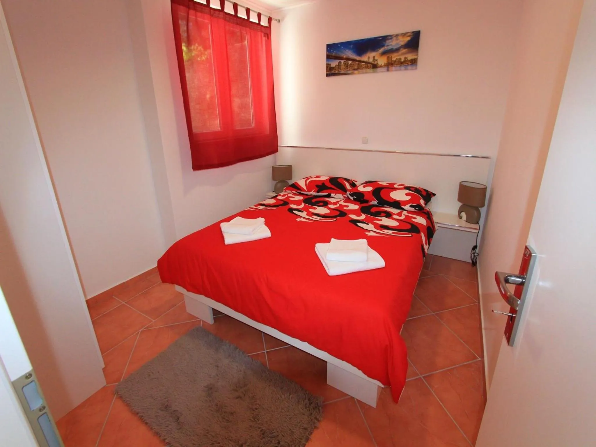 Bedroom, Bed in Apartments Nero