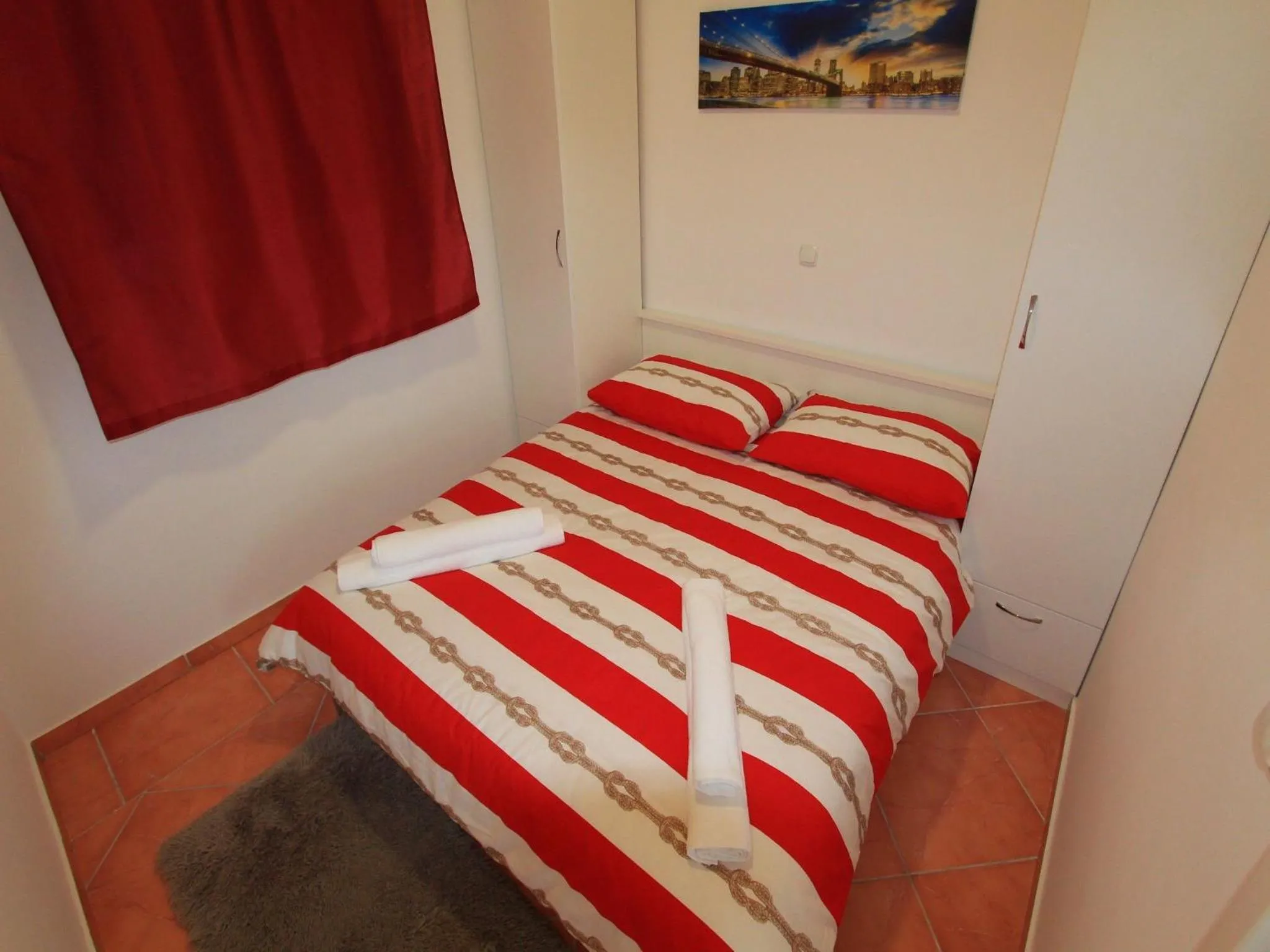 Bedroom, Bed in Apartments Nero