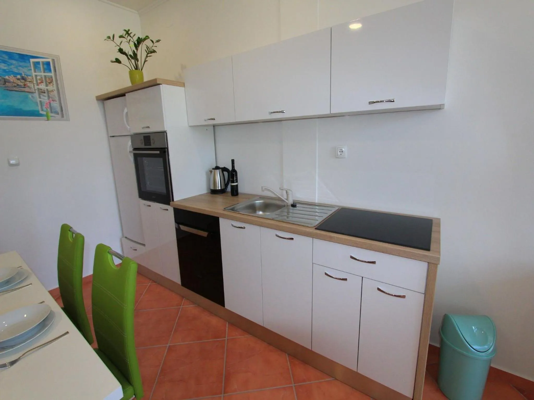 Dining area in Apartments Nero