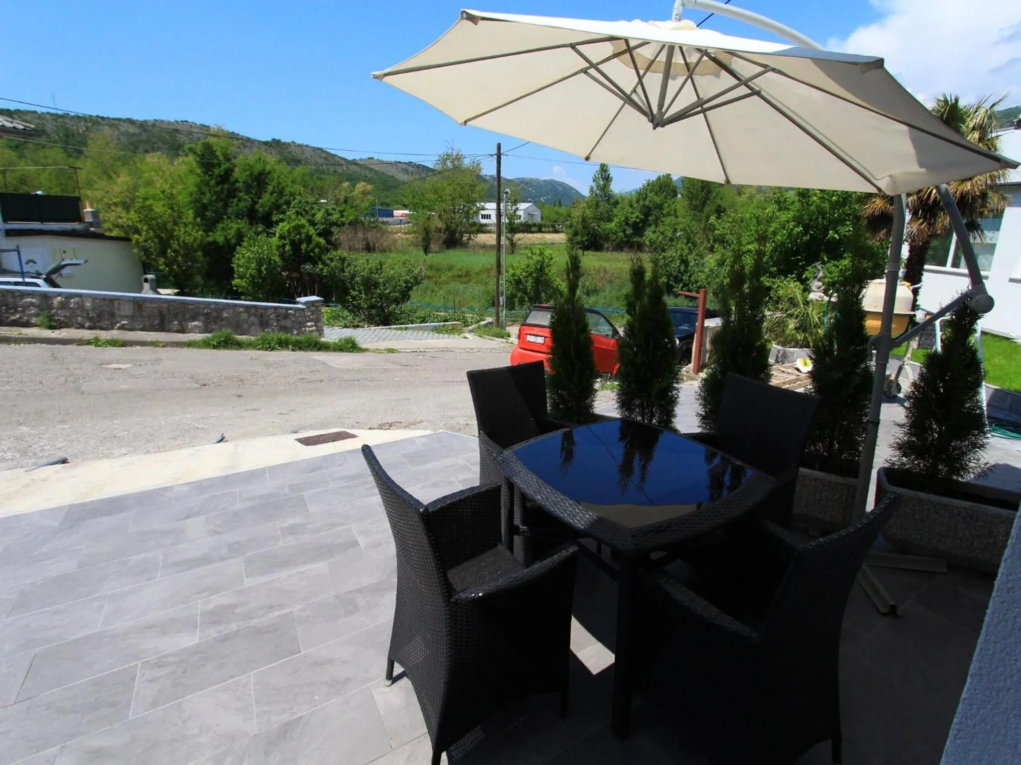 Balcony/Terrace in Apartments Nero