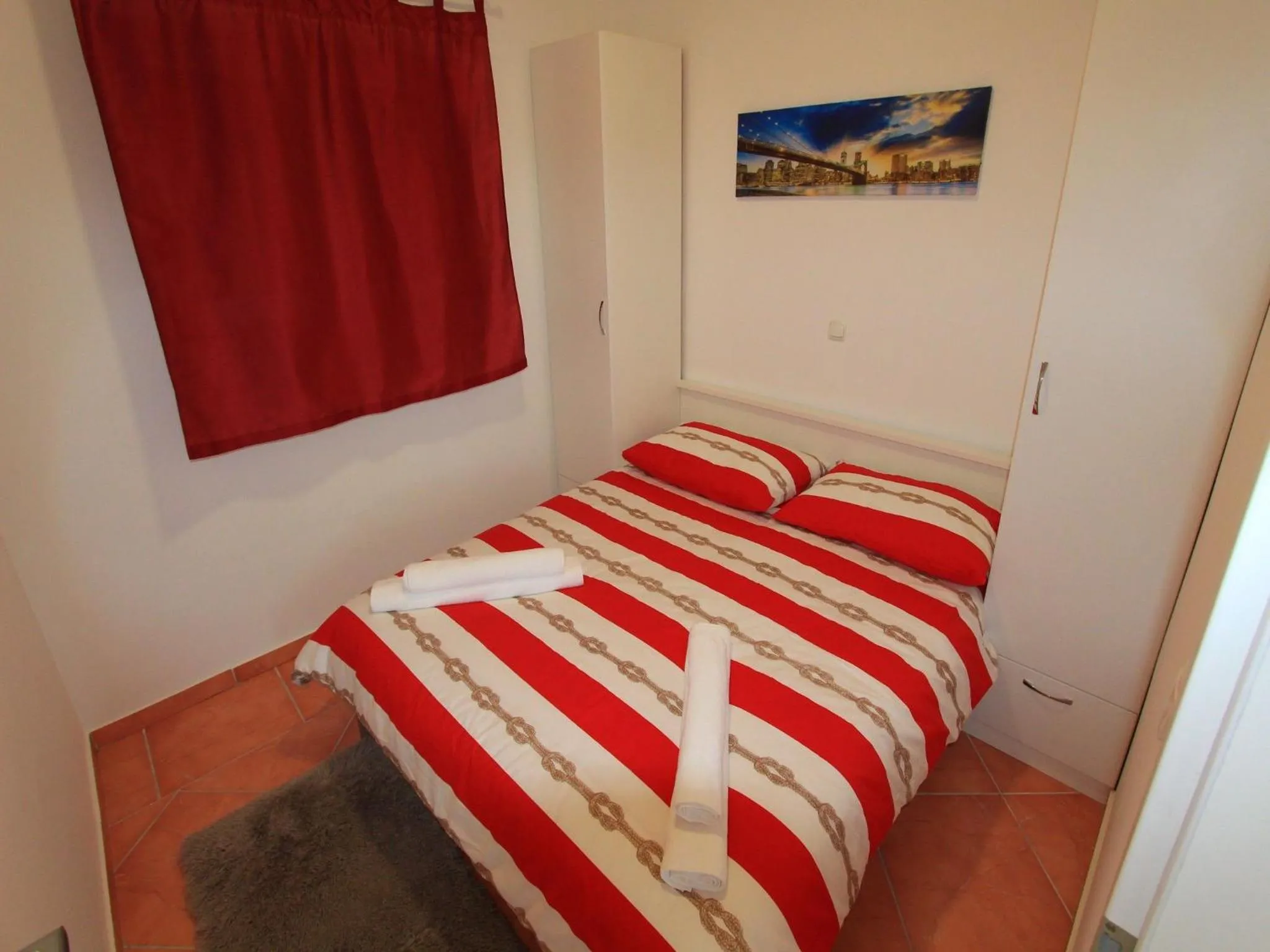 Bedroom, Bed in Apartments Nero