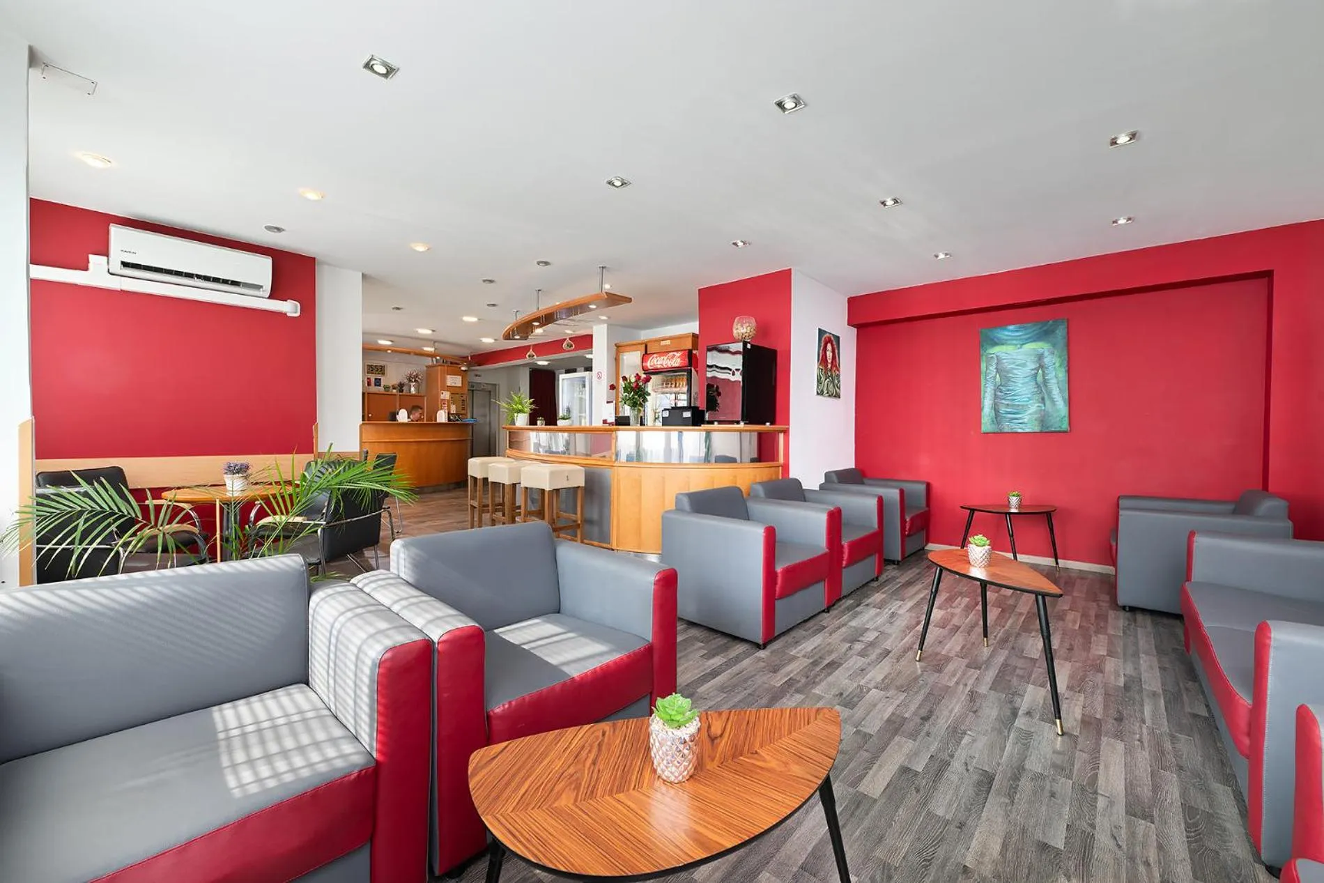 Lounge or bar in Hotel Plus