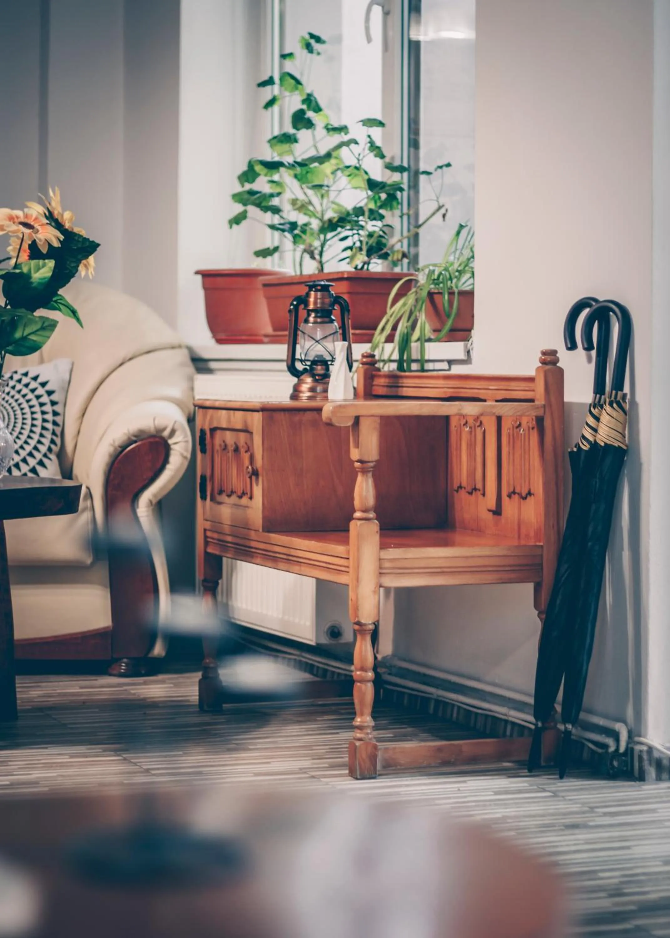 Lobby or reception in Gasthof Sara