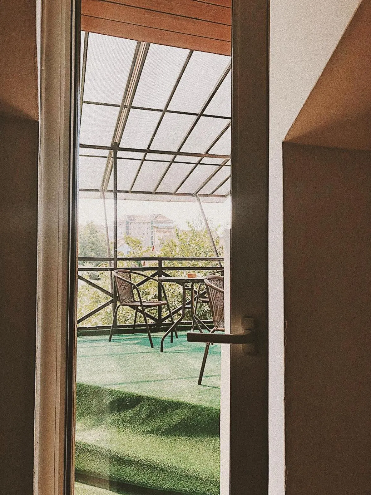 Balcony/Terrace in Gasthof Sara