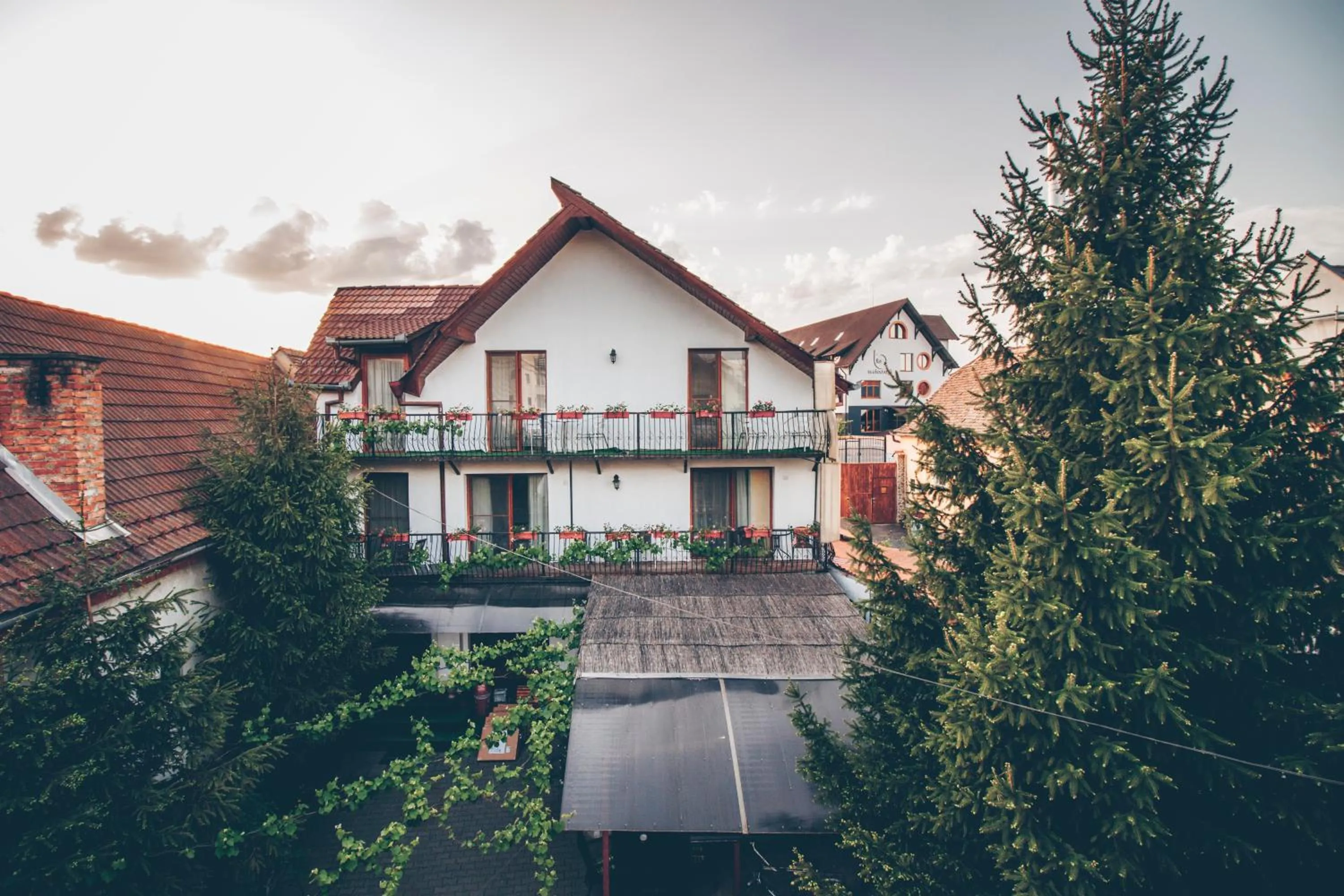 Patio in Gasthof Sara