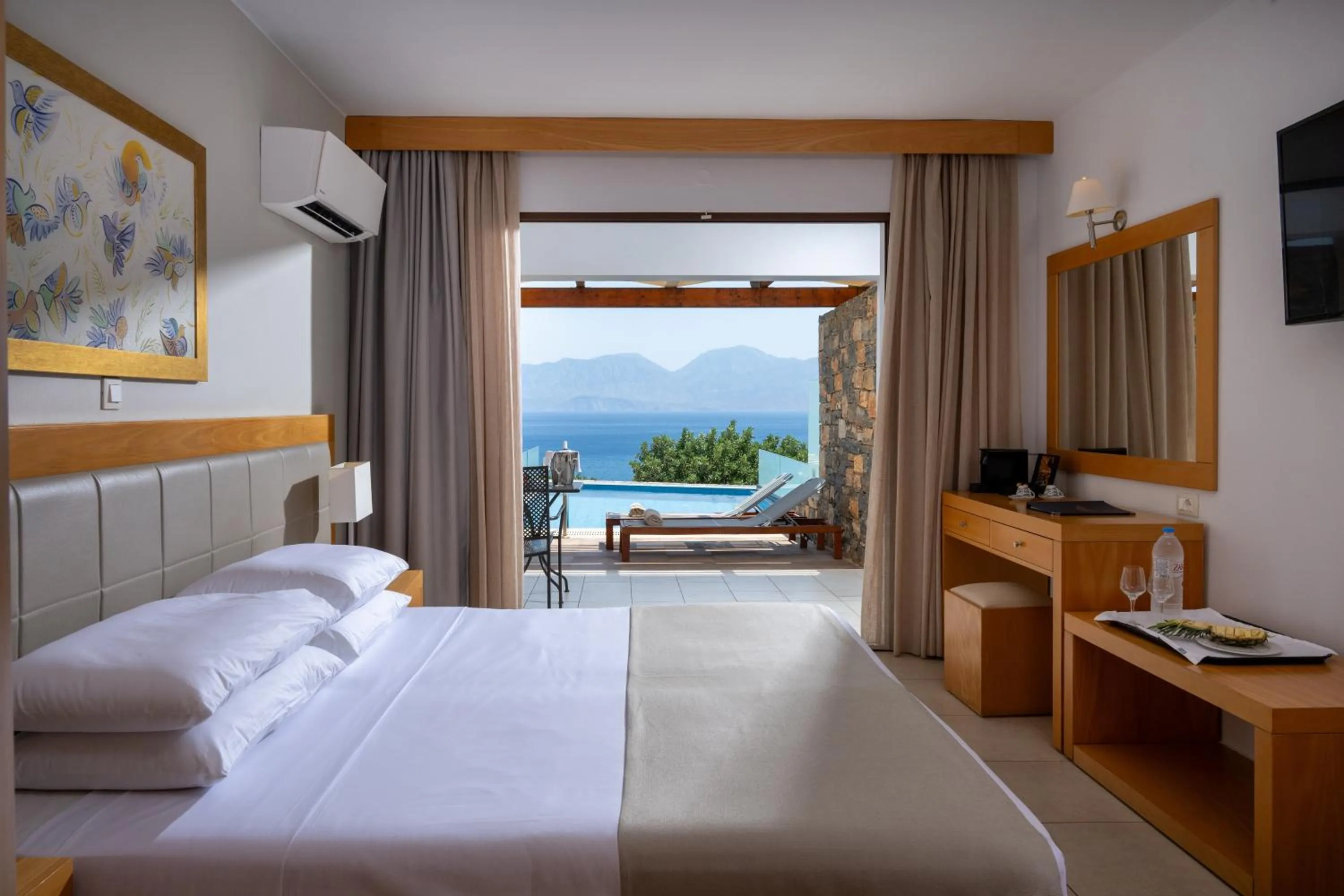 Bed in Miramare Resort & Spa