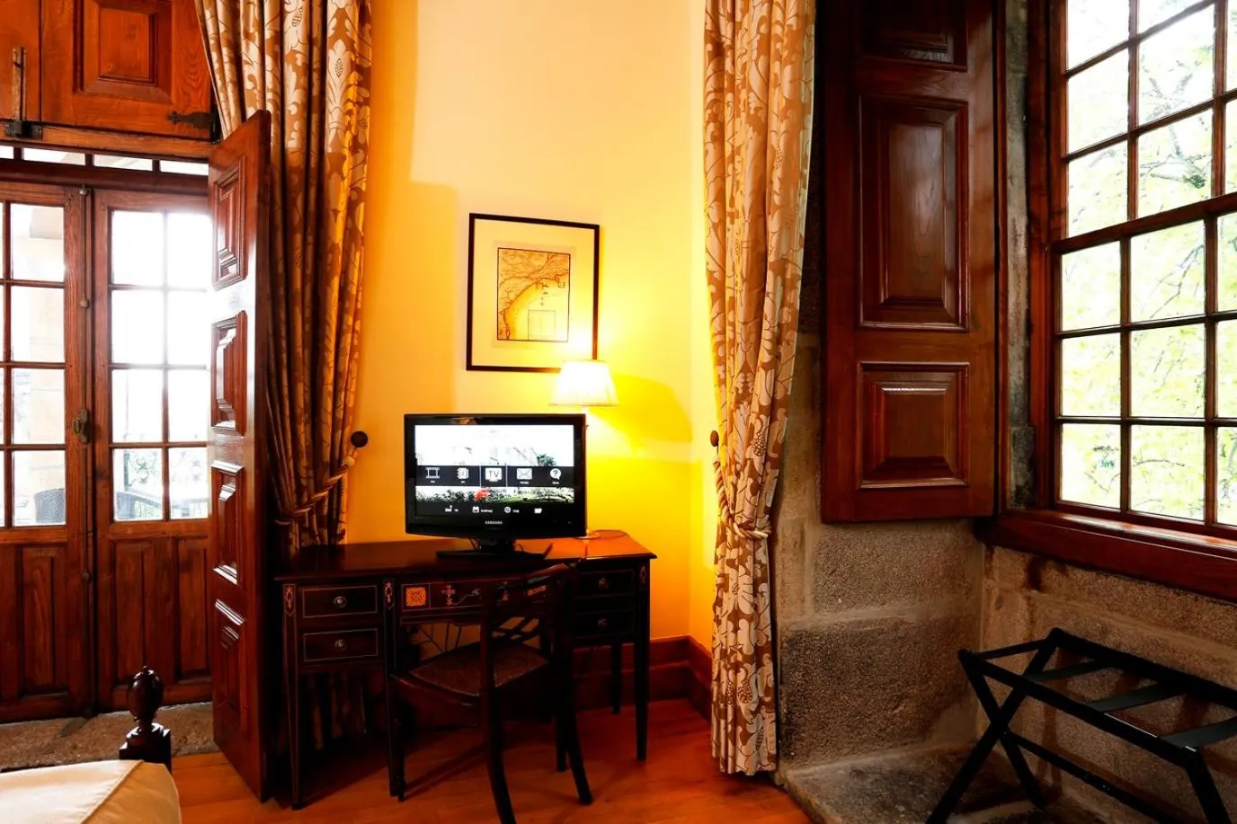 Decorative detail in Parador Casa Da Insua