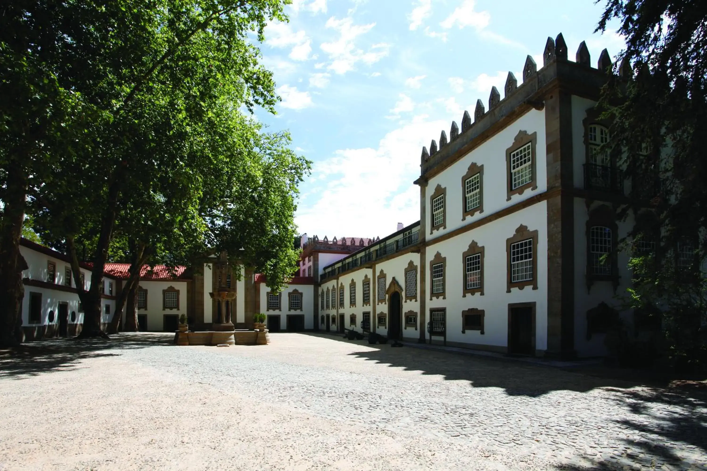 Facade/entrance in Parador Casa Da Insua Facade/entrance in Parador Casa Da Insua