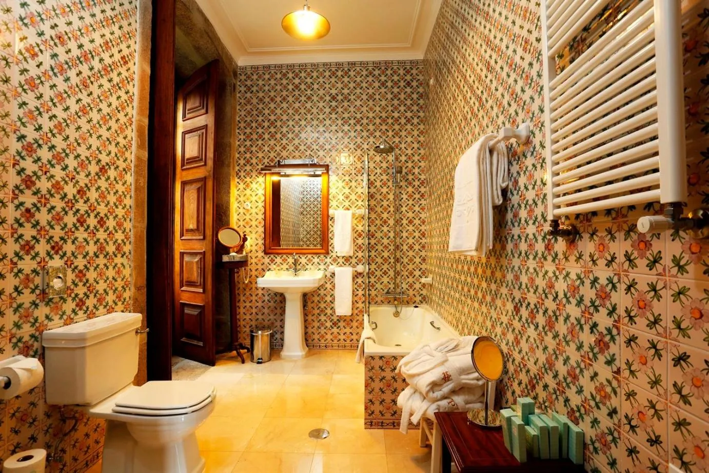 Decorative detail in Parador Casa Da Insua