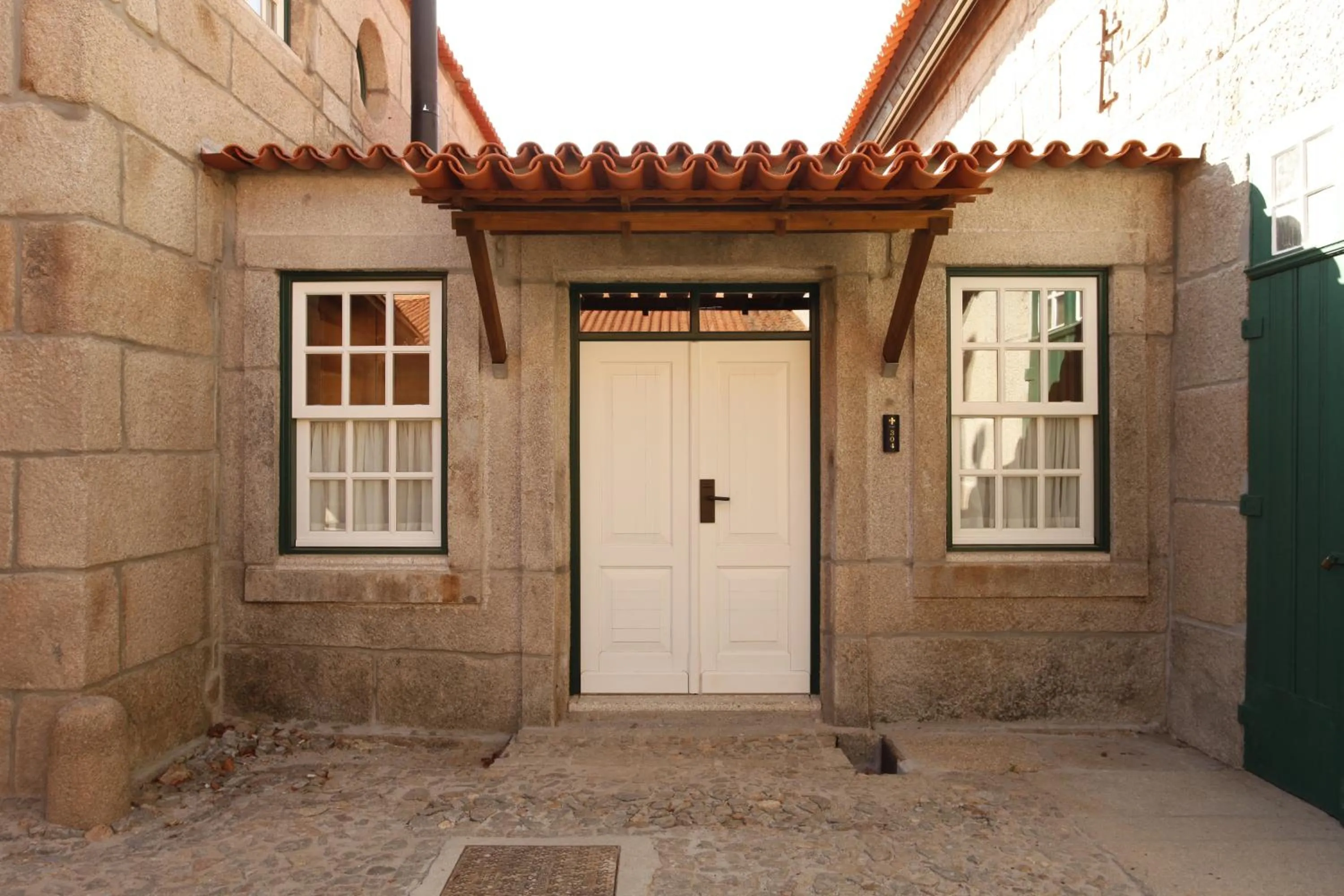 Facade/entrance in Parador Casa Da Insua