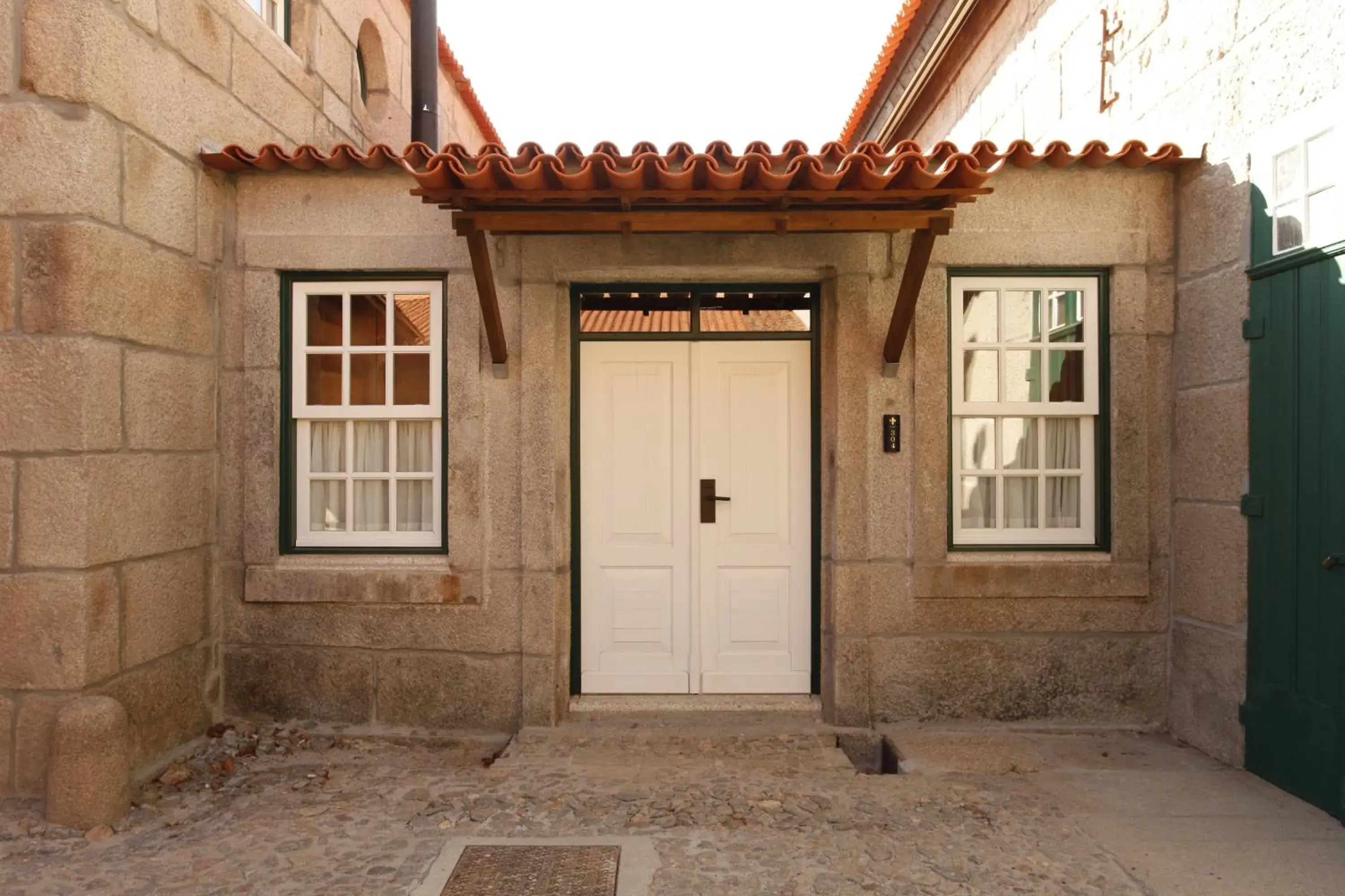 Facade/entrance in Parador Casa Da Insua Facade/entrance in Parador Casa Da Insua