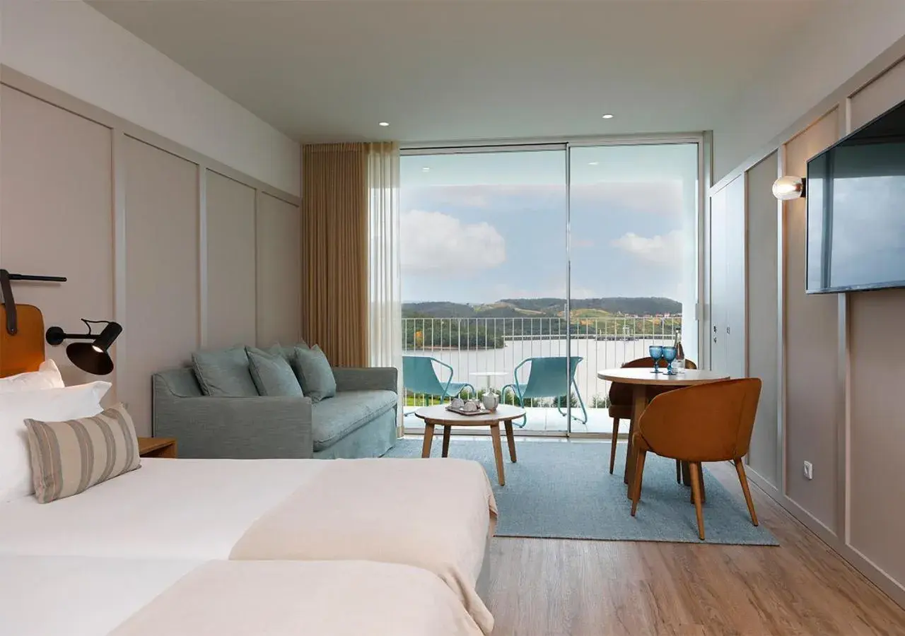 Bed in Montebelo Aguieira Lake Resort & Spa Bed in Montebelo Aguieira Lake Resort & Spa