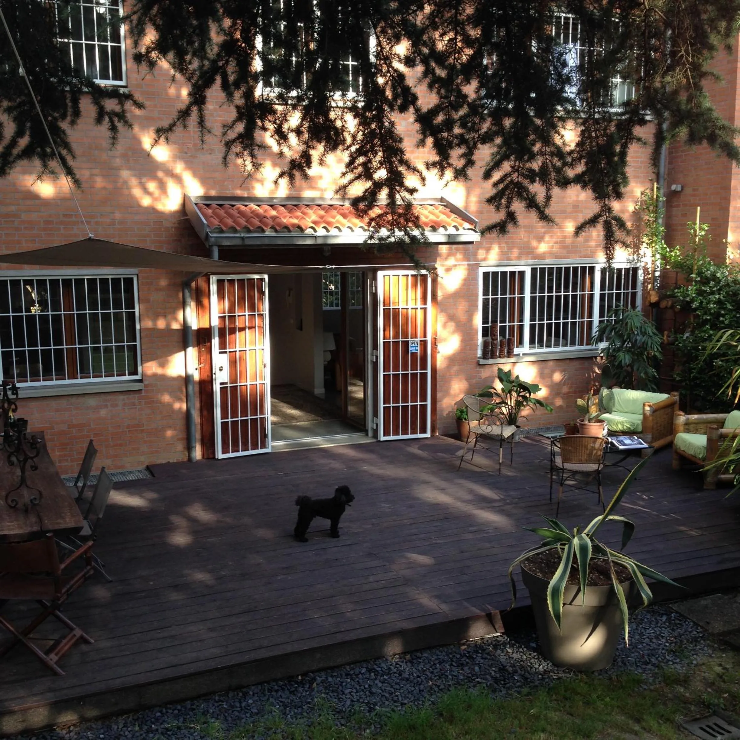 Garden in B&B Il Picchio