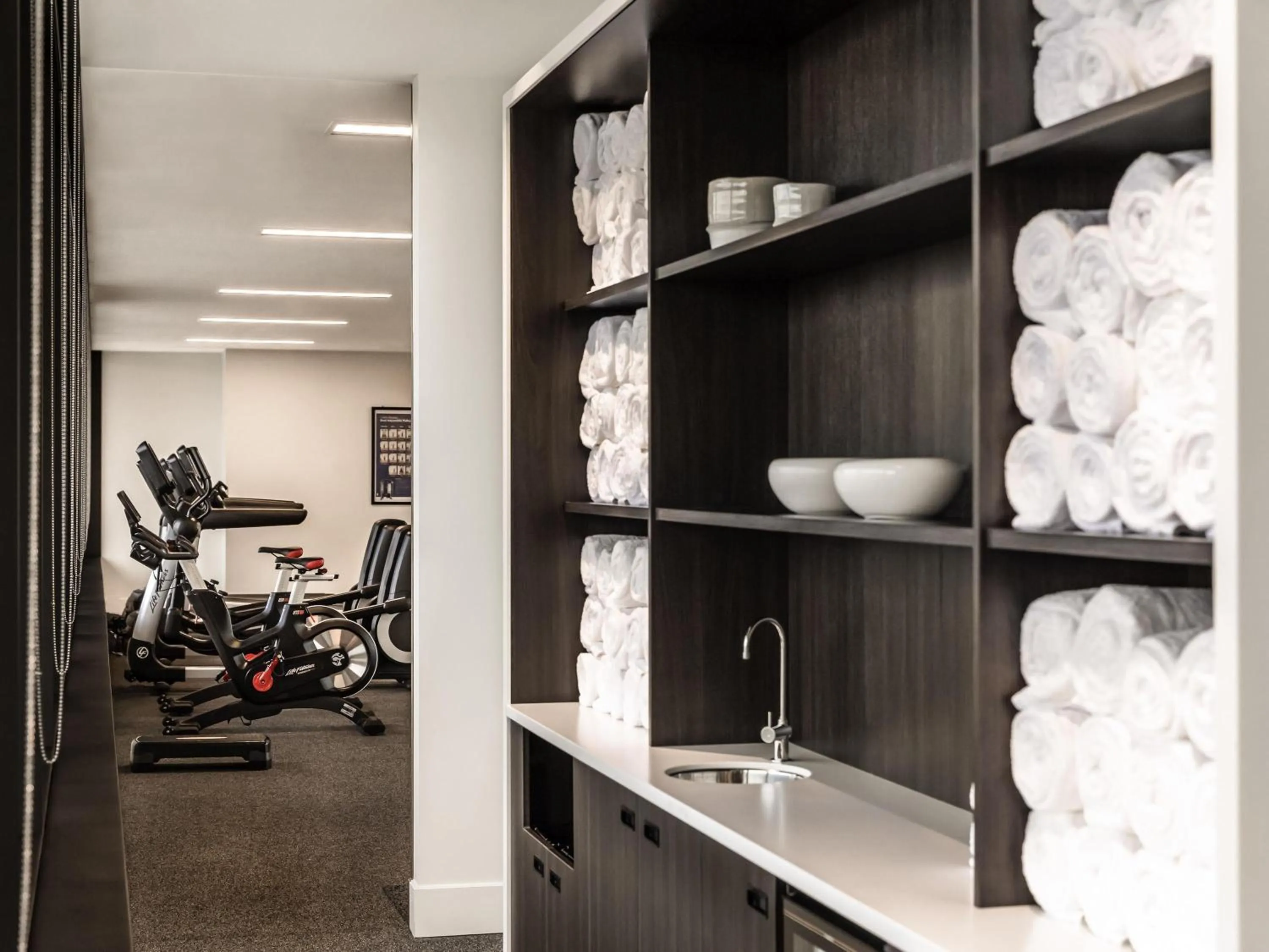 Fitness centre/facilities in Novotel Christchurch Airport