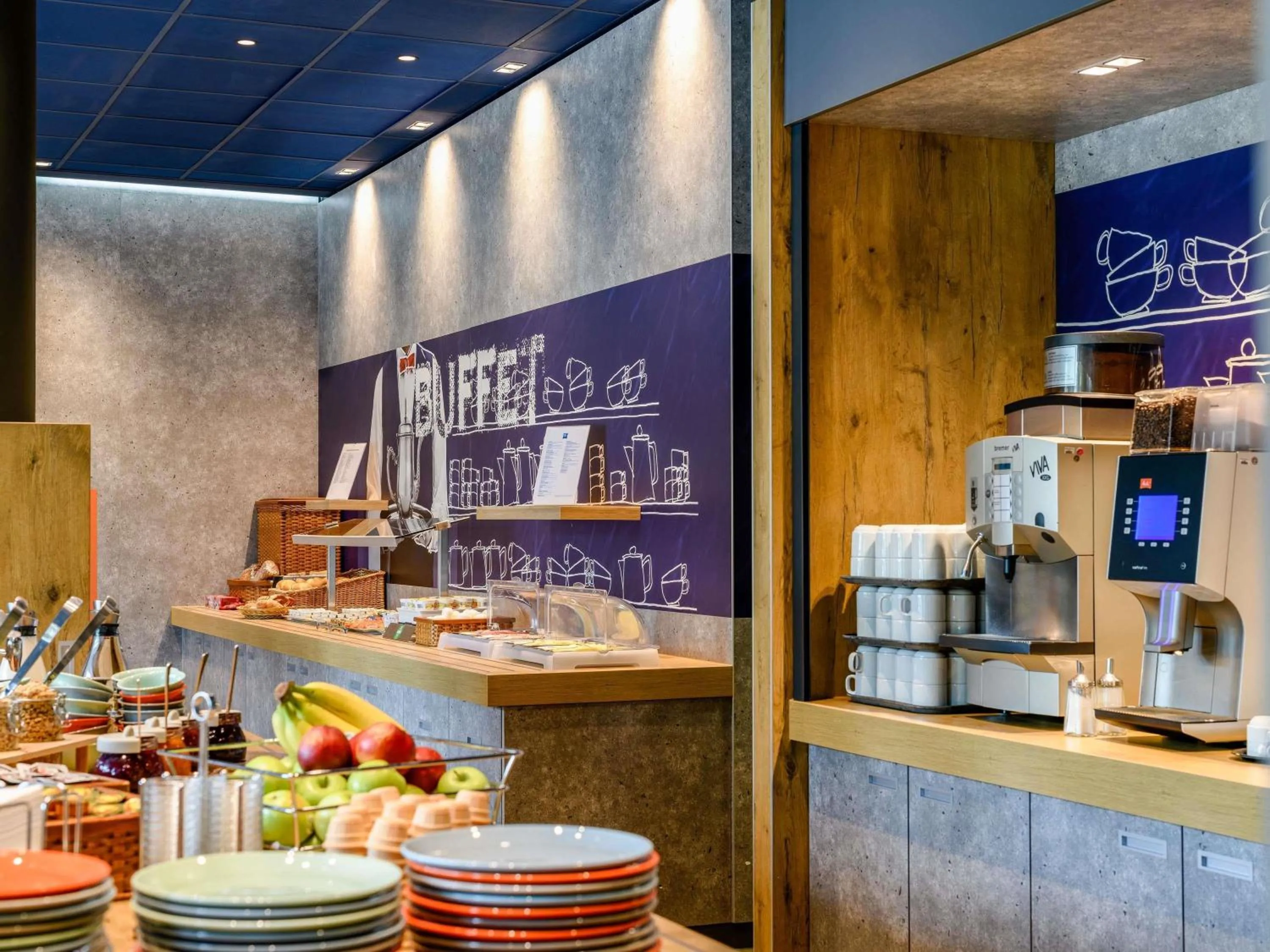 Breakfast in ibis budget Muenchen Ost Messe