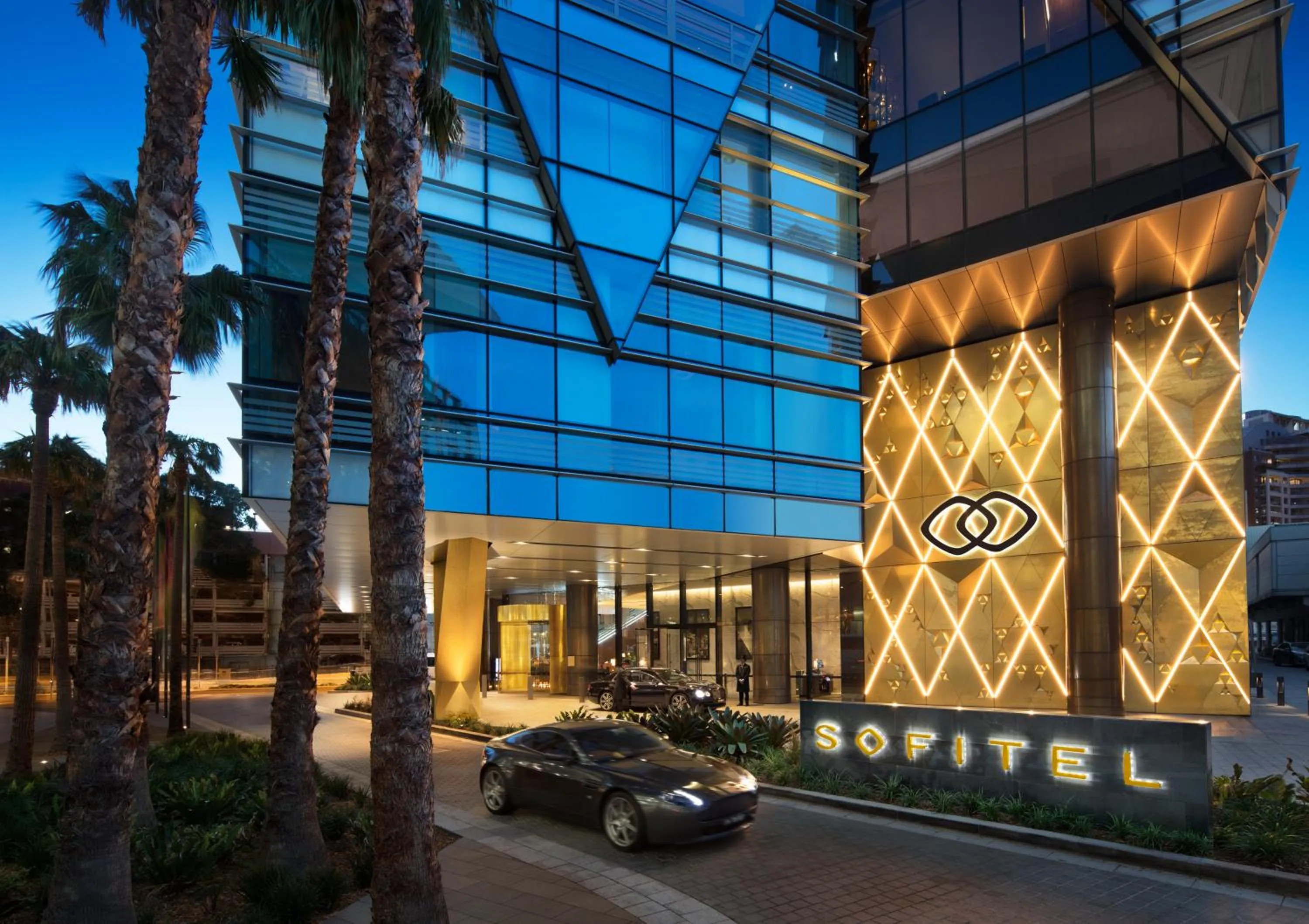 Property building in Sofitel Sydney Darling Harbour