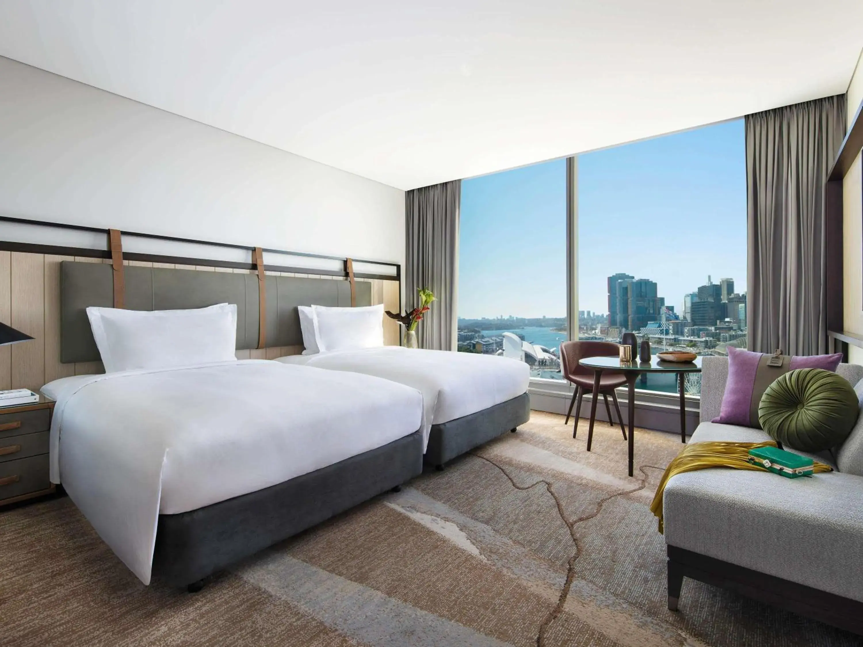 Superior Room with Two Double Beds and Club Millesime Access - Harbor View in Sofitel Sydney Darling Harbour Superior Room with Two Double Beds and Club Millesime Access - Harbor View in Sofitel Sydney Darling Harbour