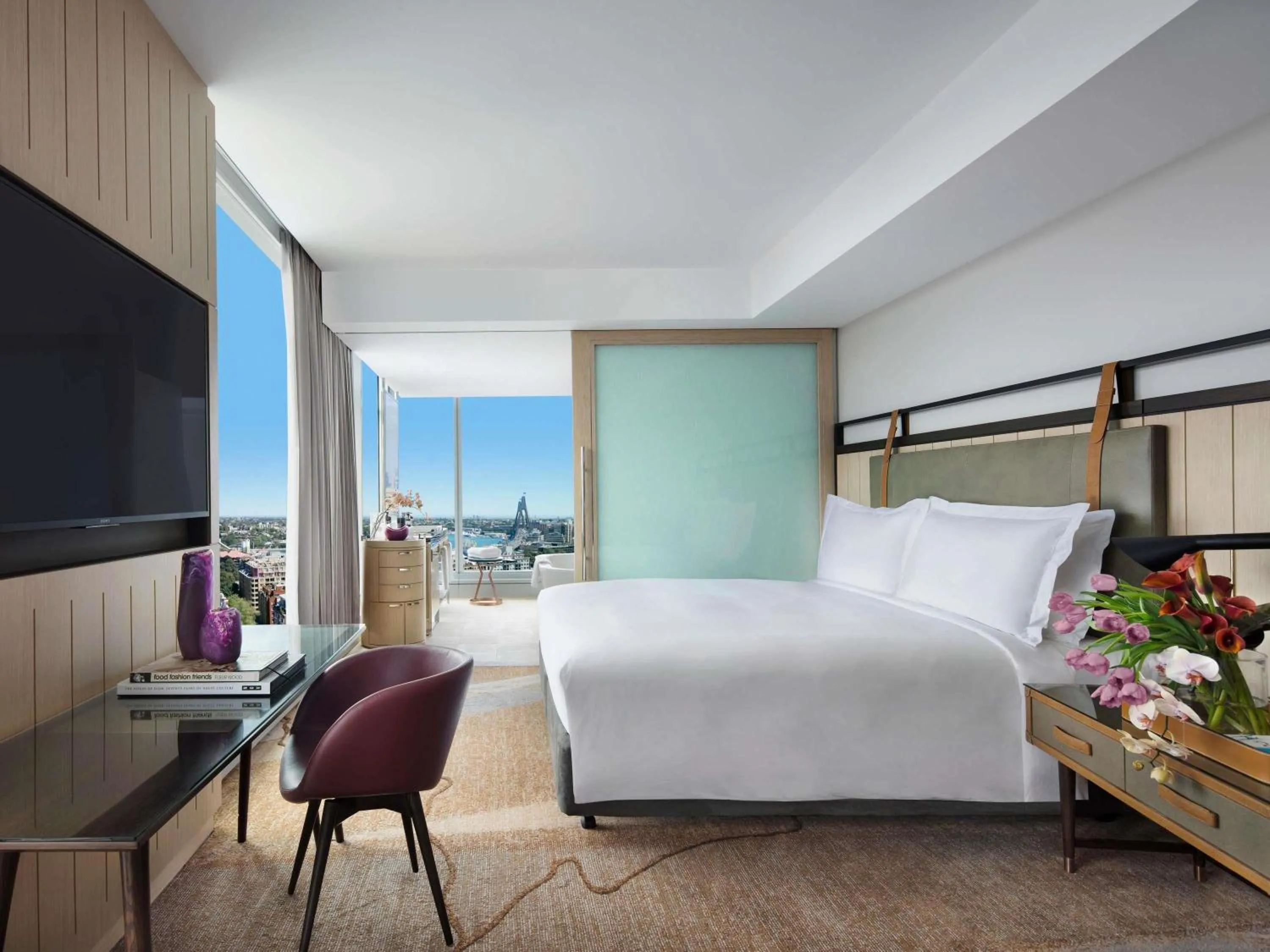 Bedroom, Bed in Sofitel Sydney Darling Harbour