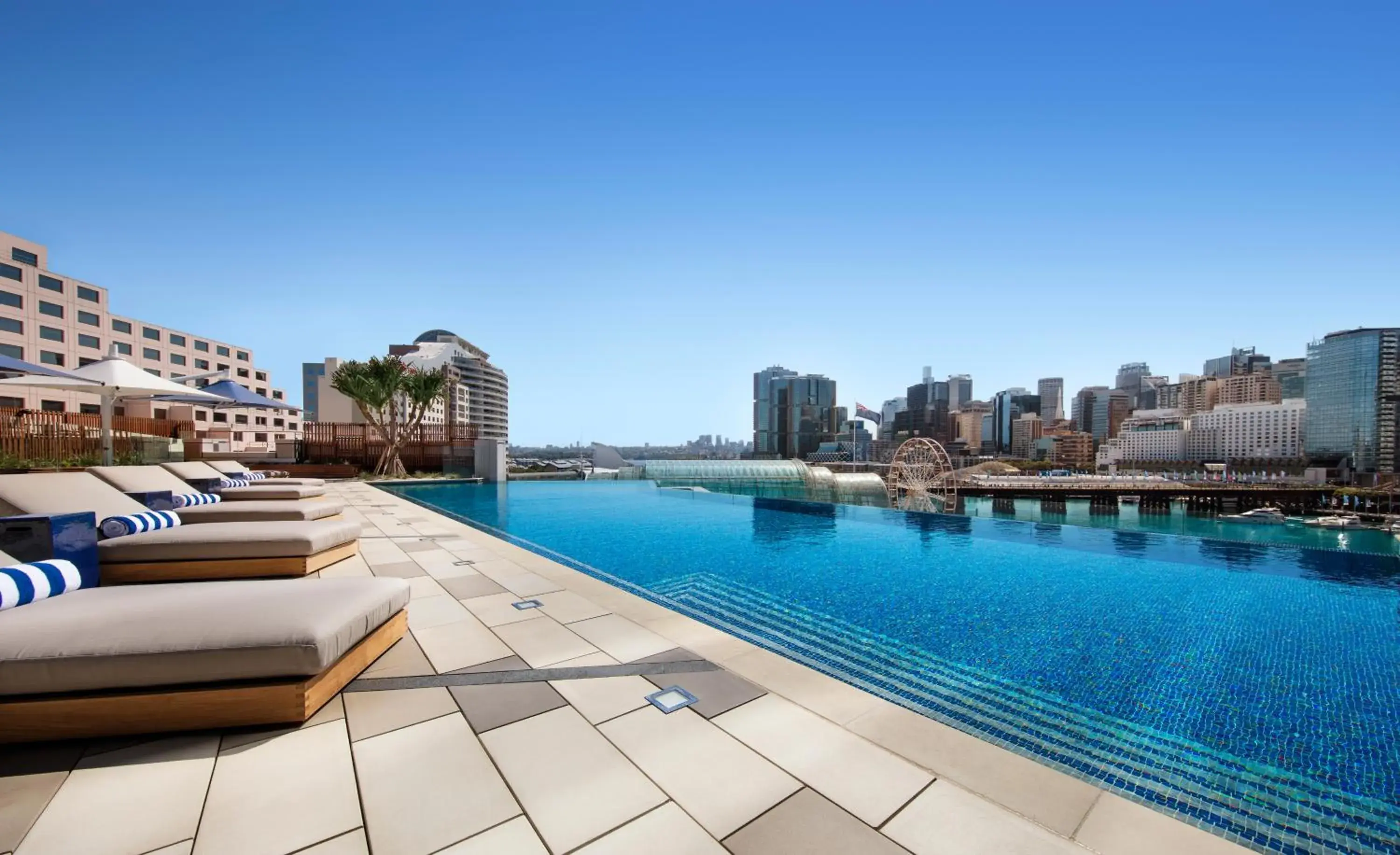 Swimming pool in Sofitel Sydney Darling Harbour Swimming pool in Sofitel Sydney Darling Harbour