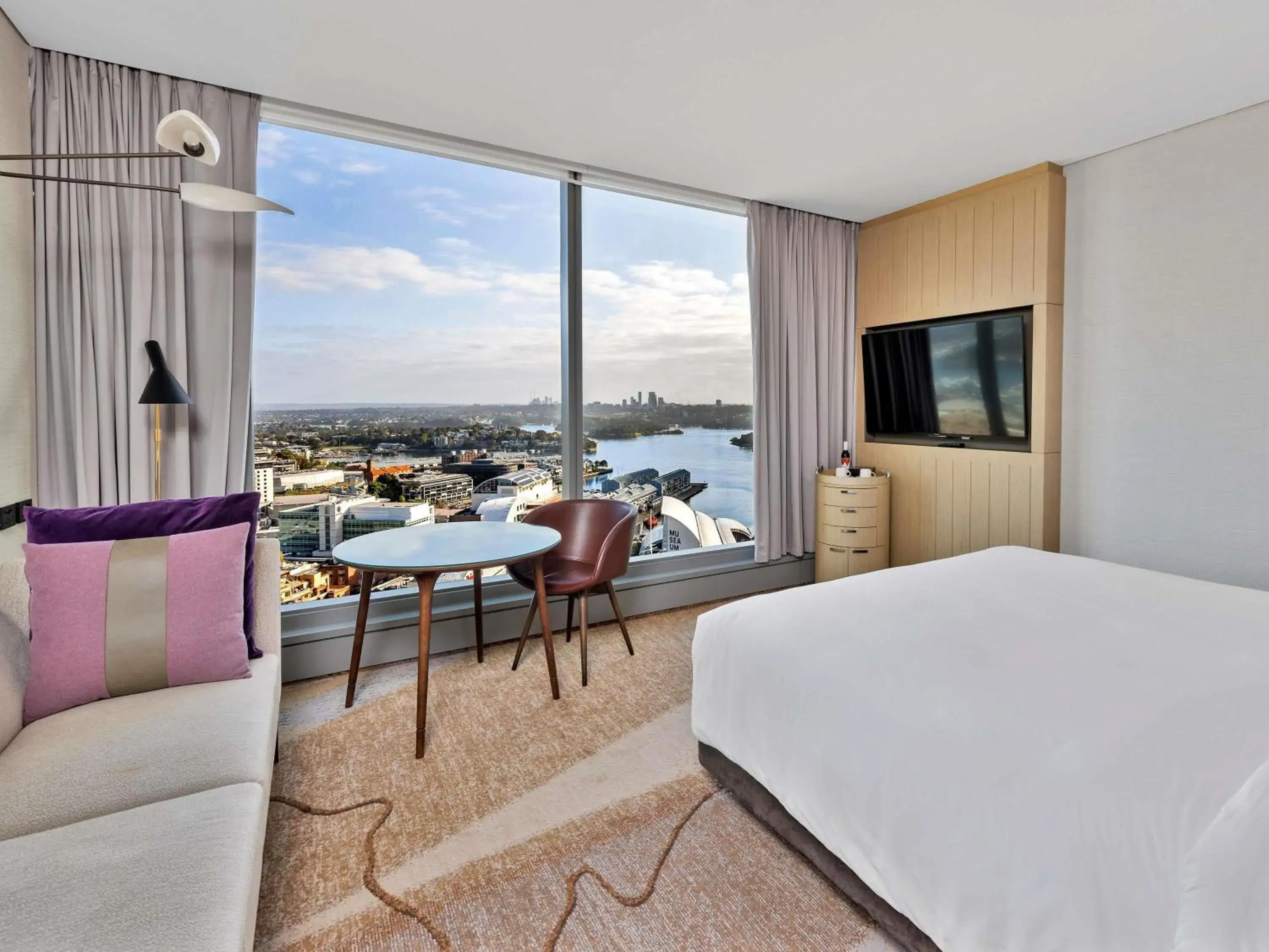 Bedroom, Bed in Sofitel Sydney Darling Harbour Bedroom, Bed in Sofitel Sydney Darling Harbour