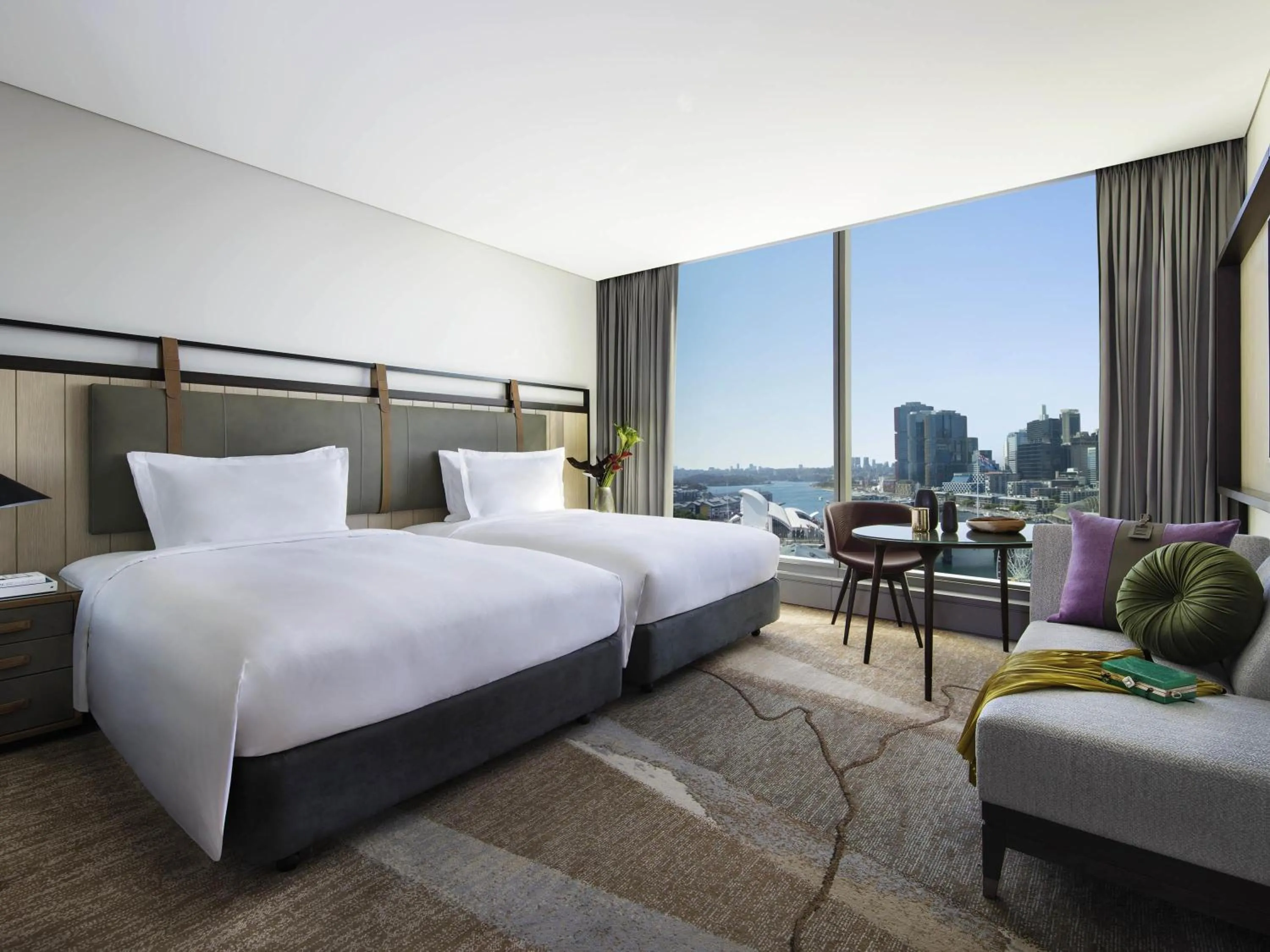 Bedroom, Bed in Sofitel Sydney Darling Harbour