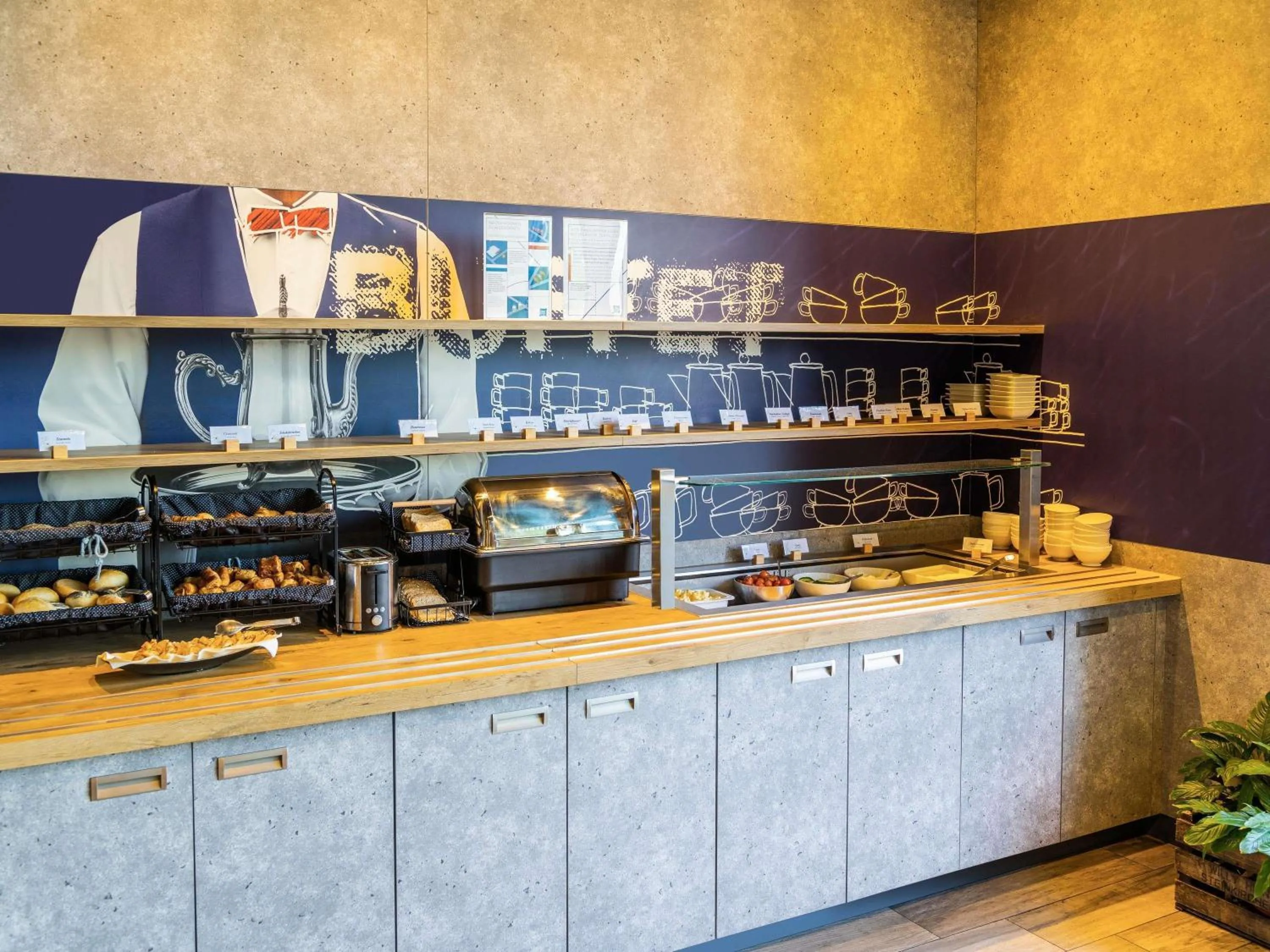 Breakfast in ibis budget Muenchen City Olympiapark