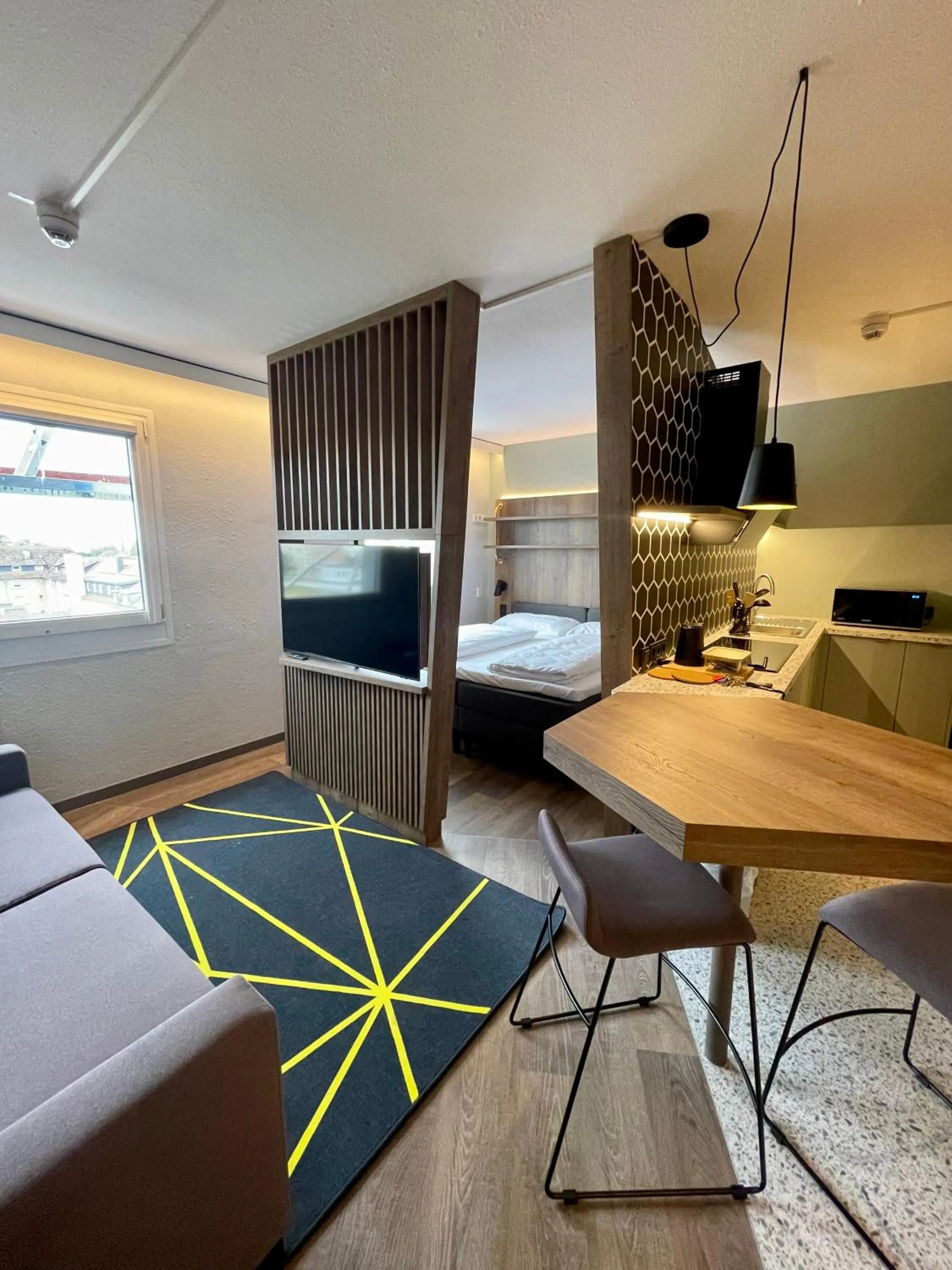 Bed in Felix Hotel Darmstadt