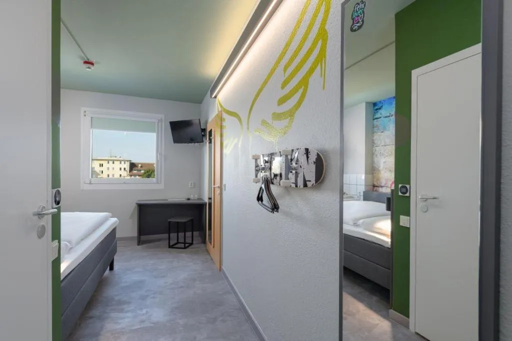 Bed in Felix Hotel Darmstadt