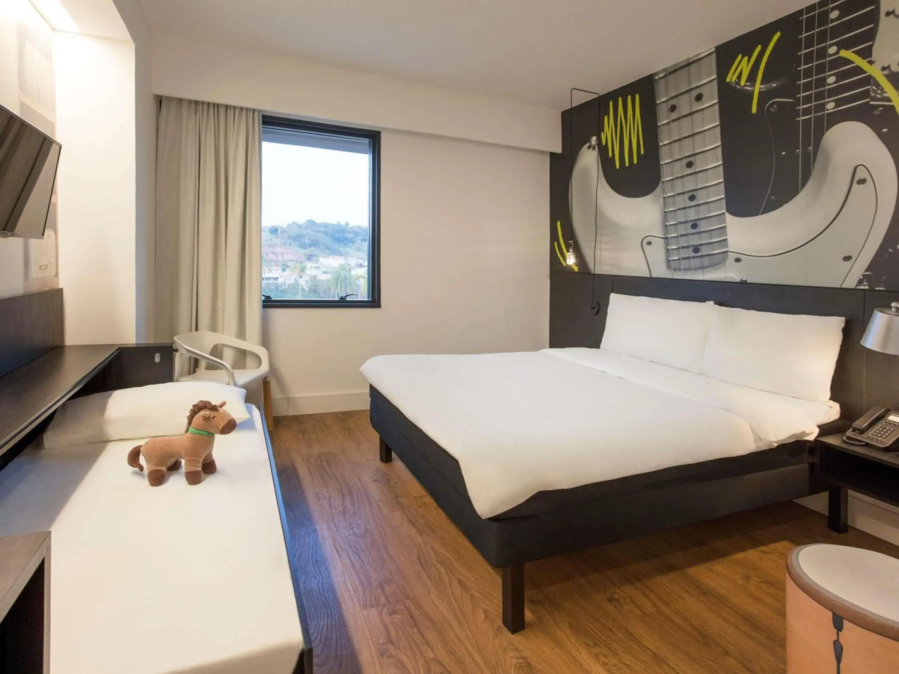 Bedroom, Bed in ibis Styles Taubate Bedroom, Bed in ibis Styles Taubate