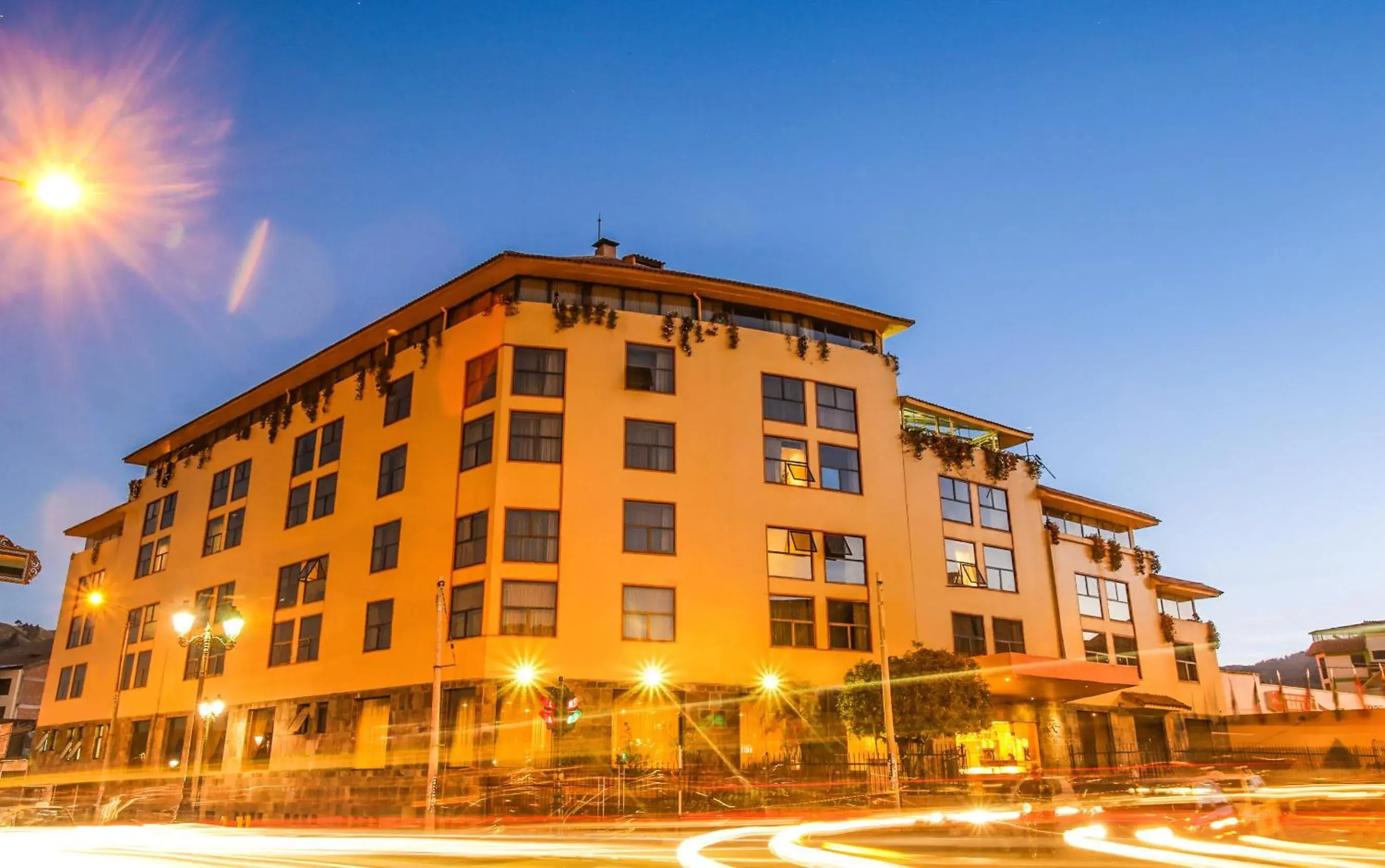 Property building in Hotel Jose Antonio Cusco Property building in Hotel Jose Antonio Cusco