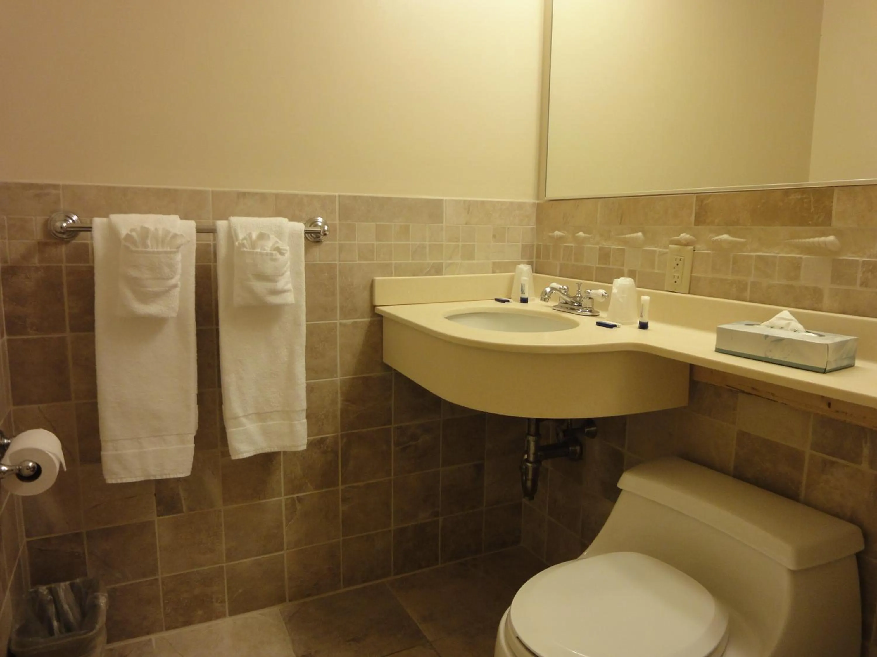 Bathroom in Hyannis Travel Inn
