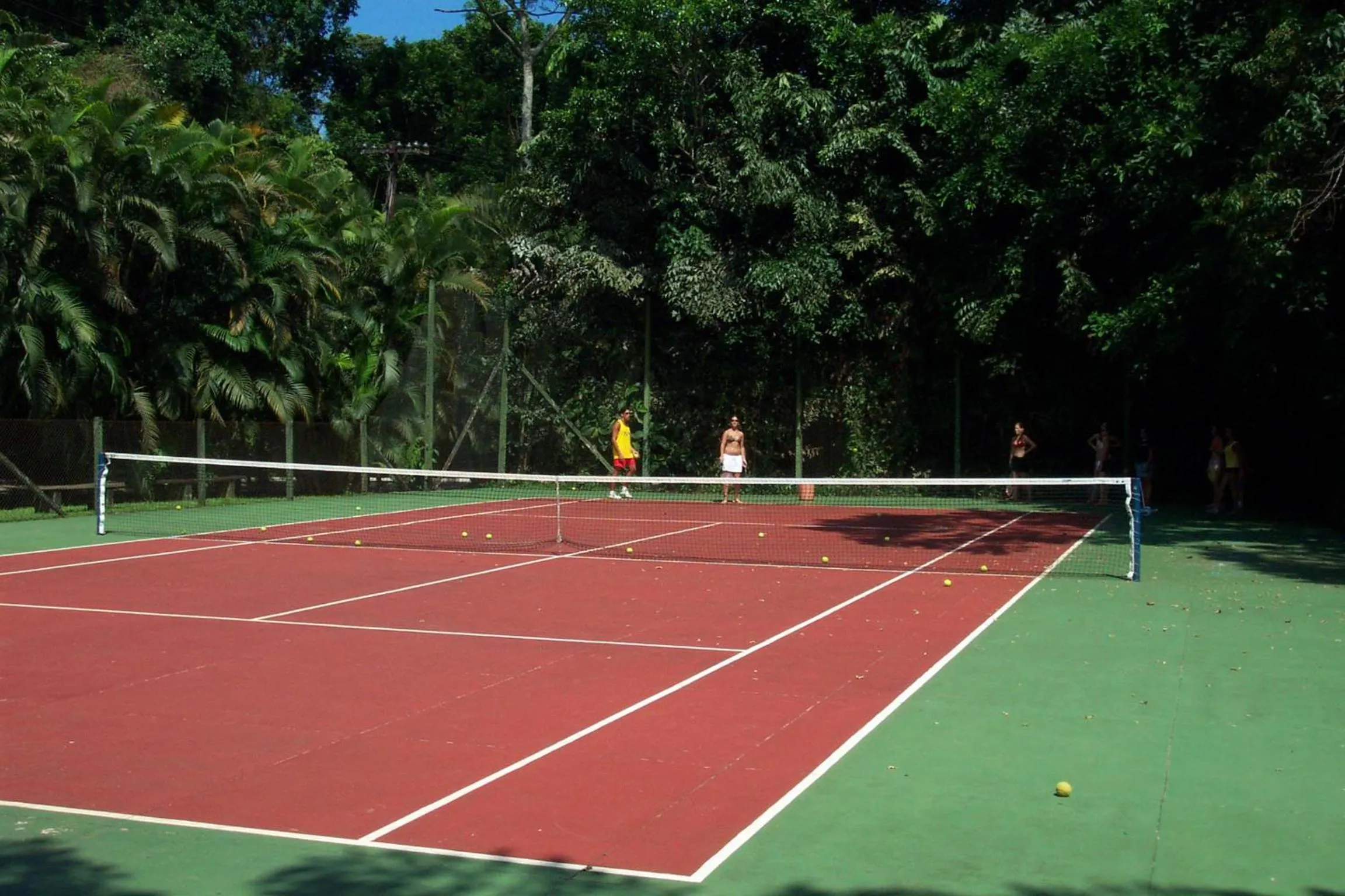 Tennis court in Itamambuca Eco Resort