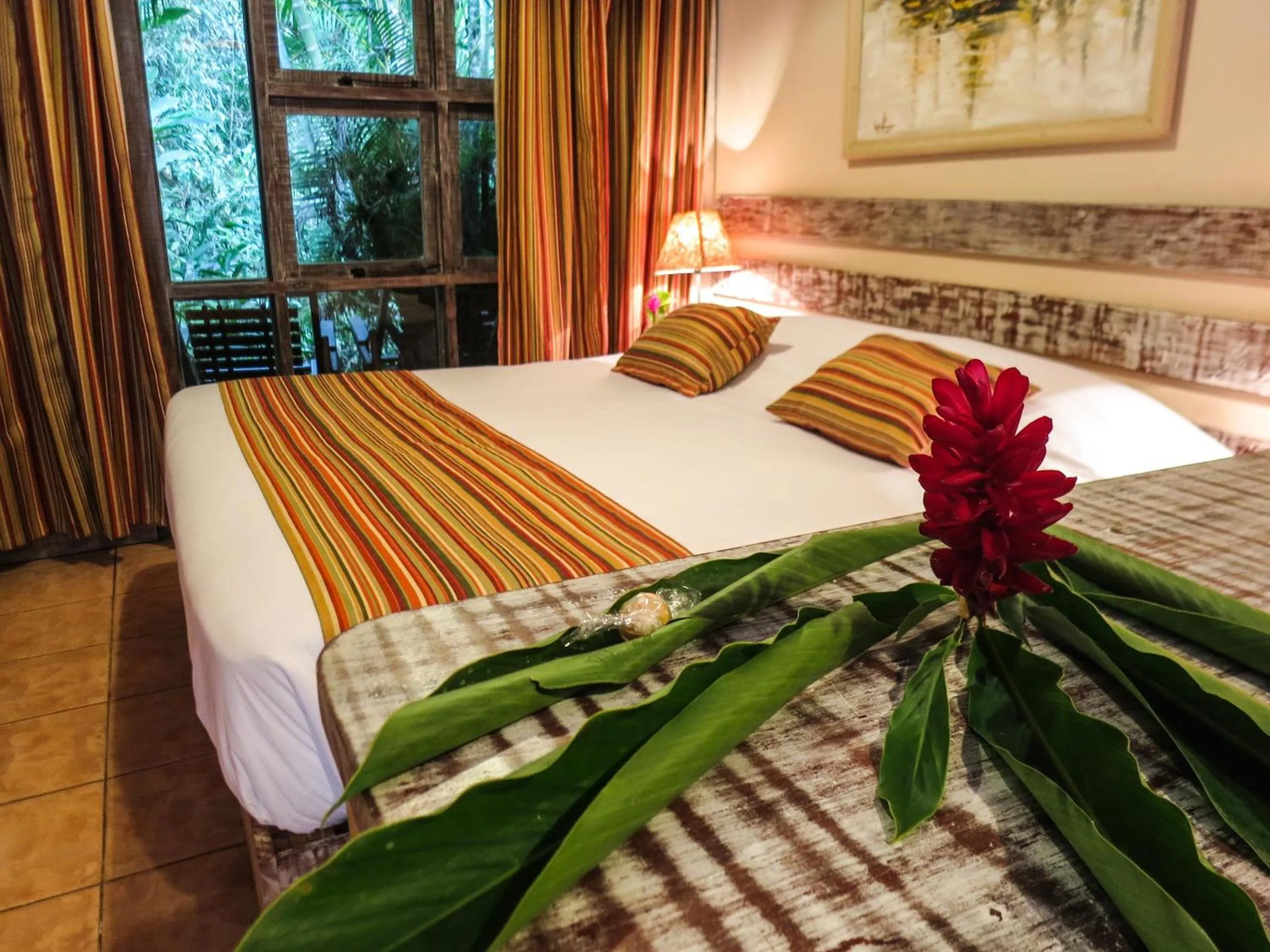 Bed in Itamambuca Eco Resort