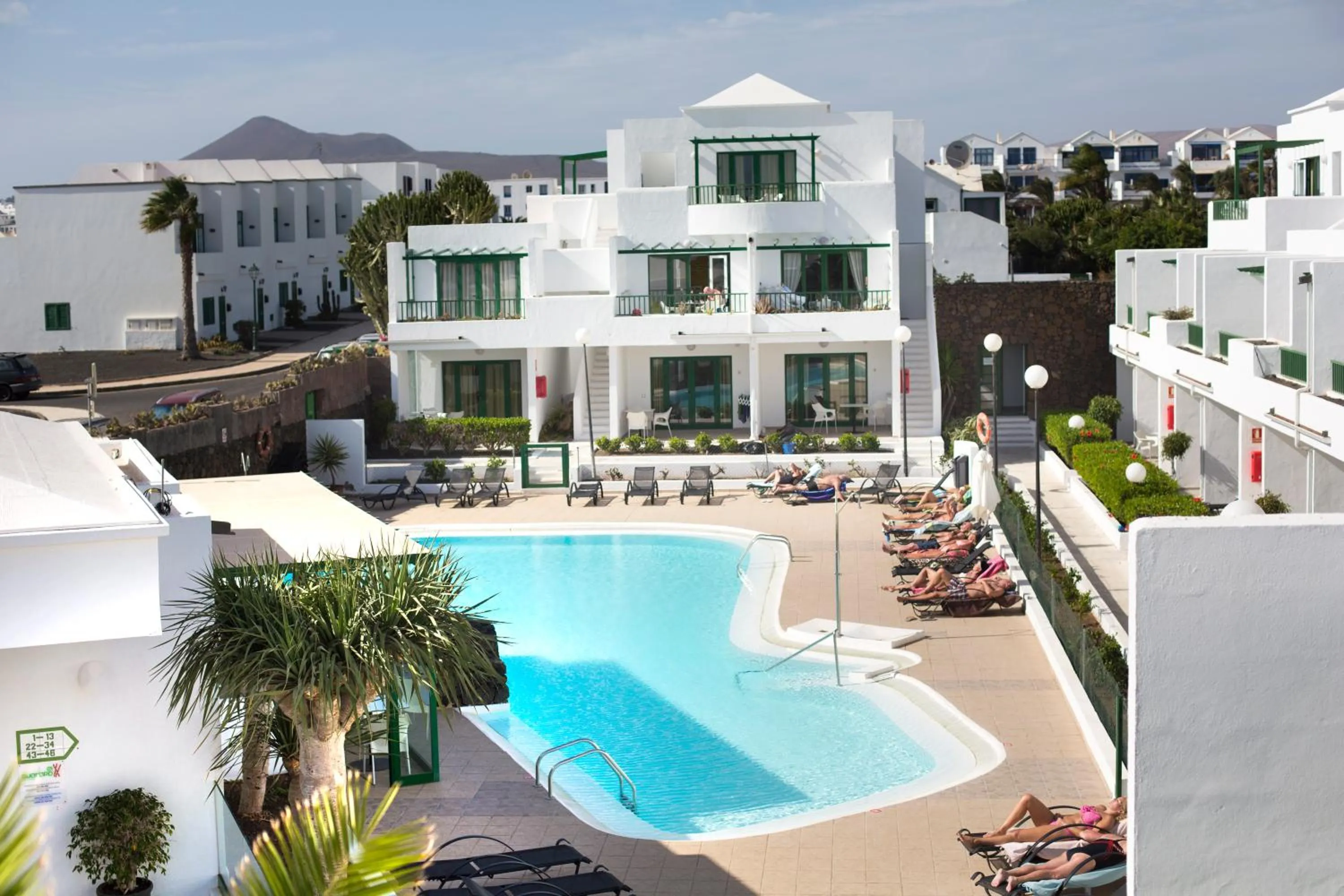 Garden in Apartamentos El Guarapo