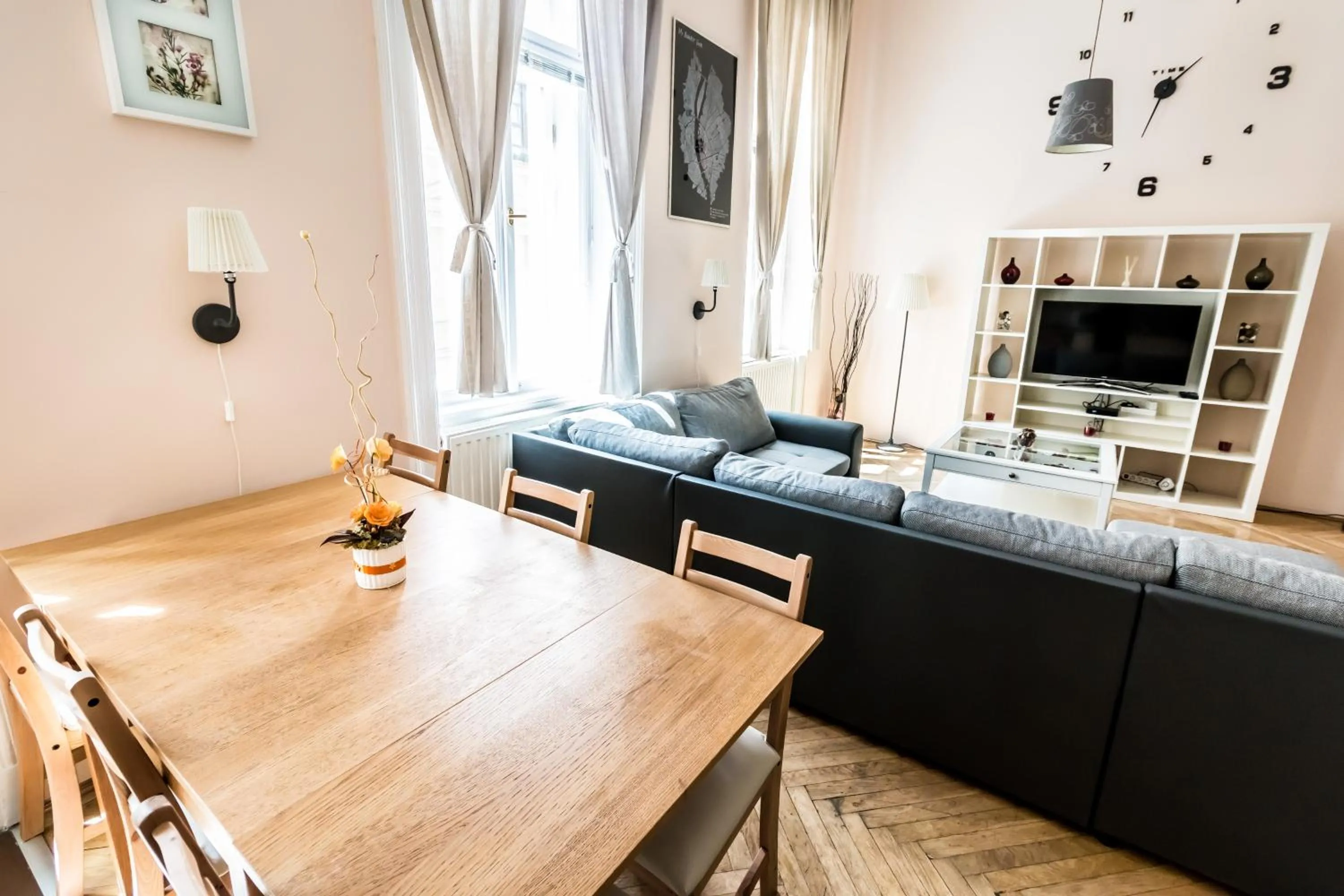 Living room in BpR König Design Apartment