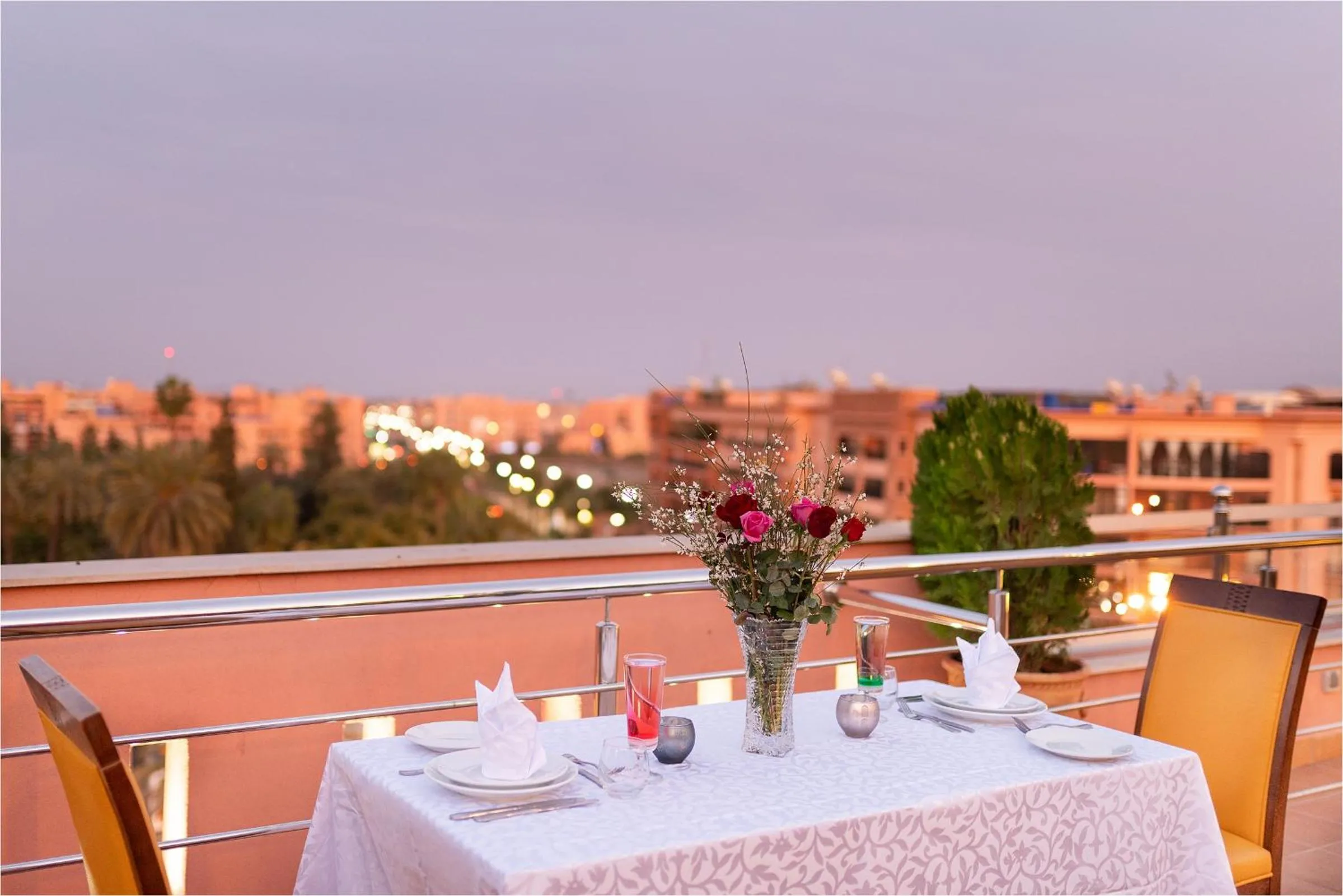City view in Palm Menara Hotel Marrakech