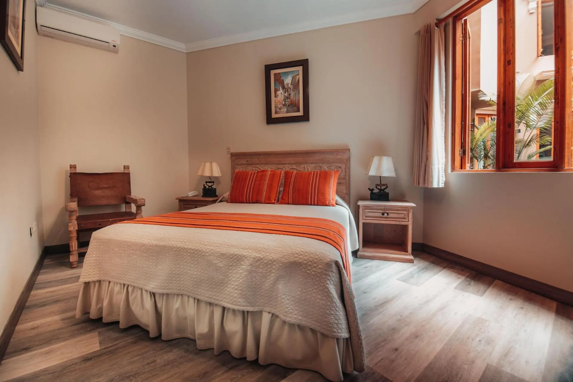 Bed in Hotel Antigua Miraflores