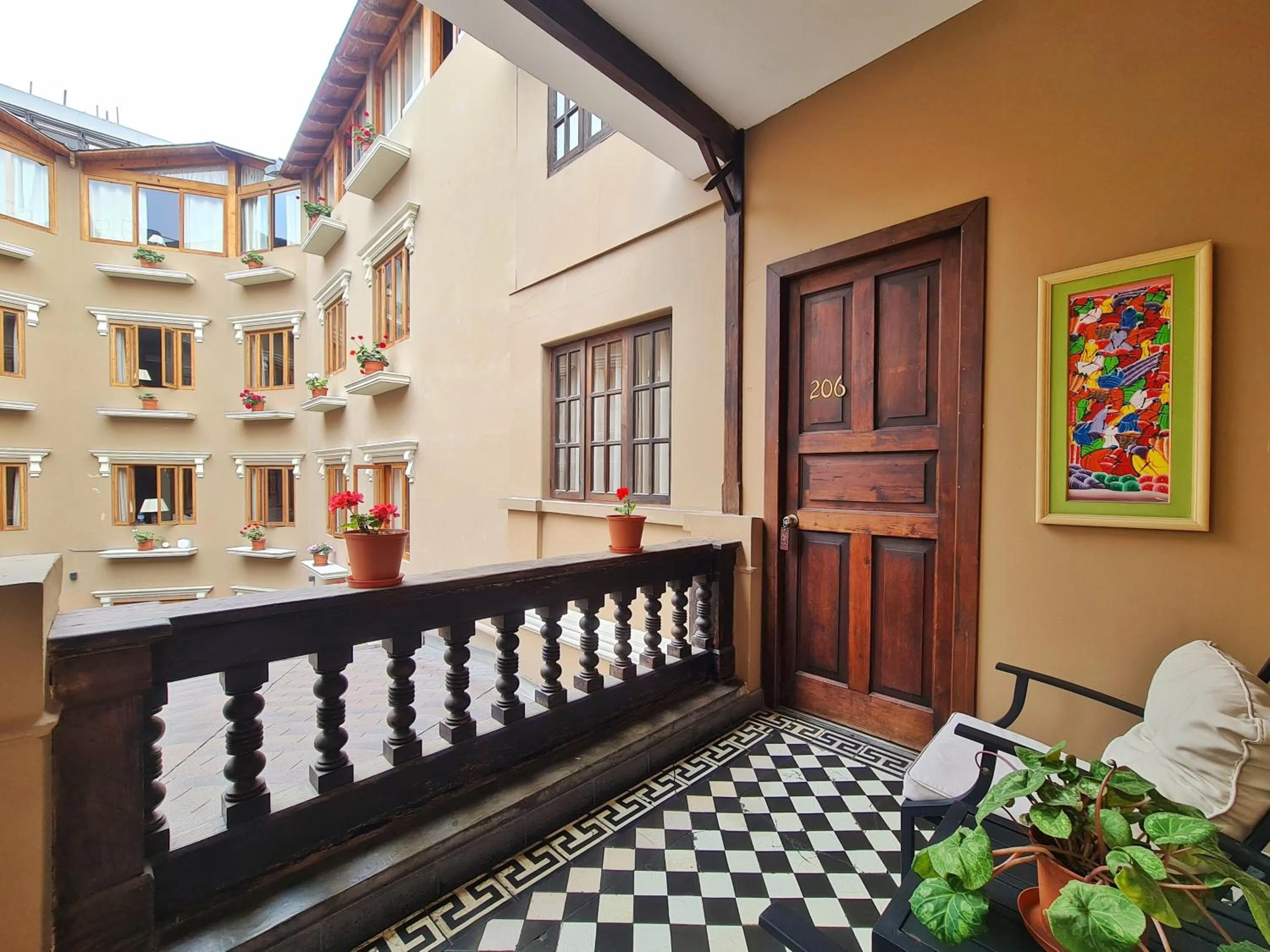 View (from property/room) in Hotel Antigua Miraflores