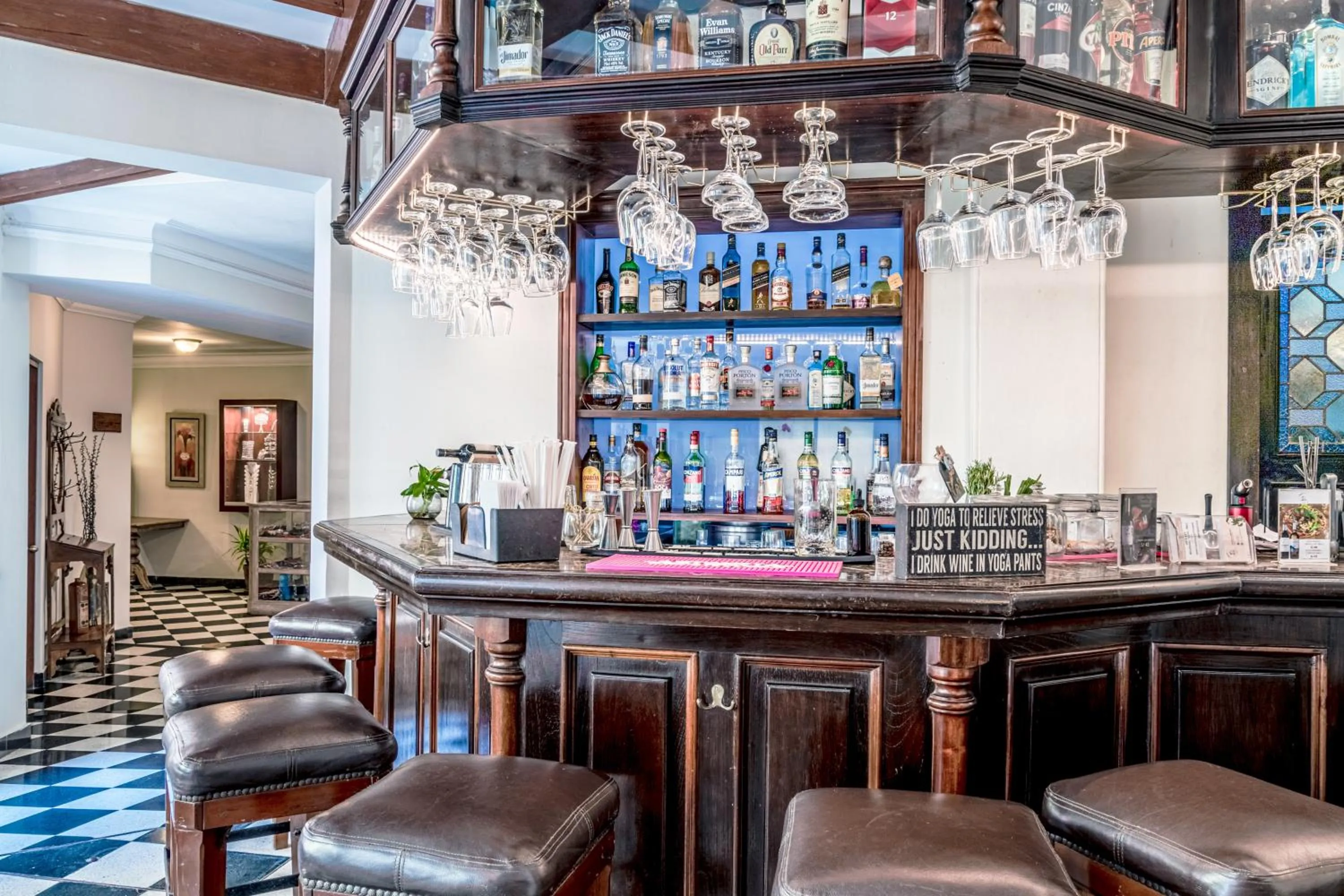 Lounge or bar in Hotel Antigua Miraflores