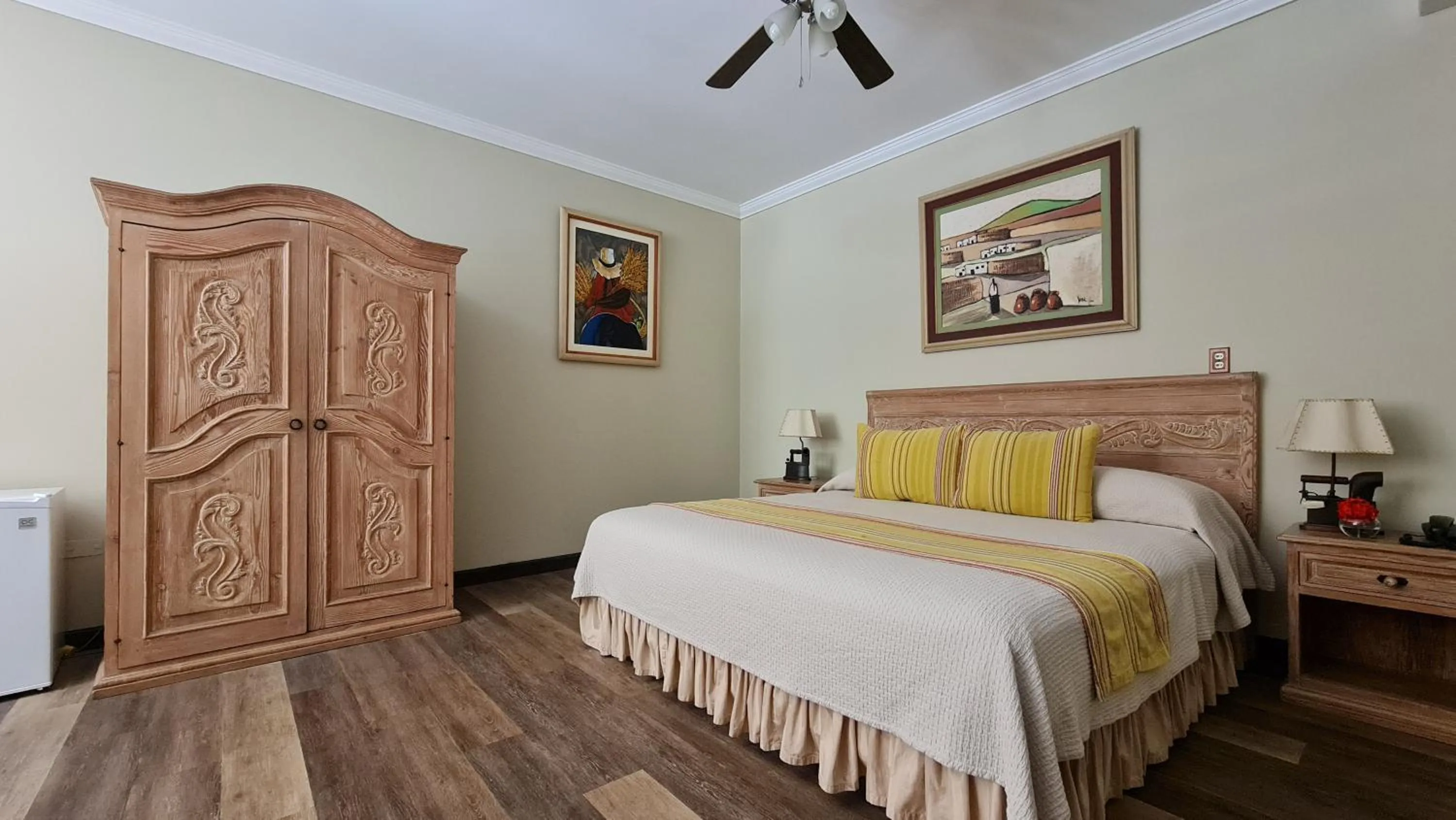 Bed in Hotel Antigua Miraflores